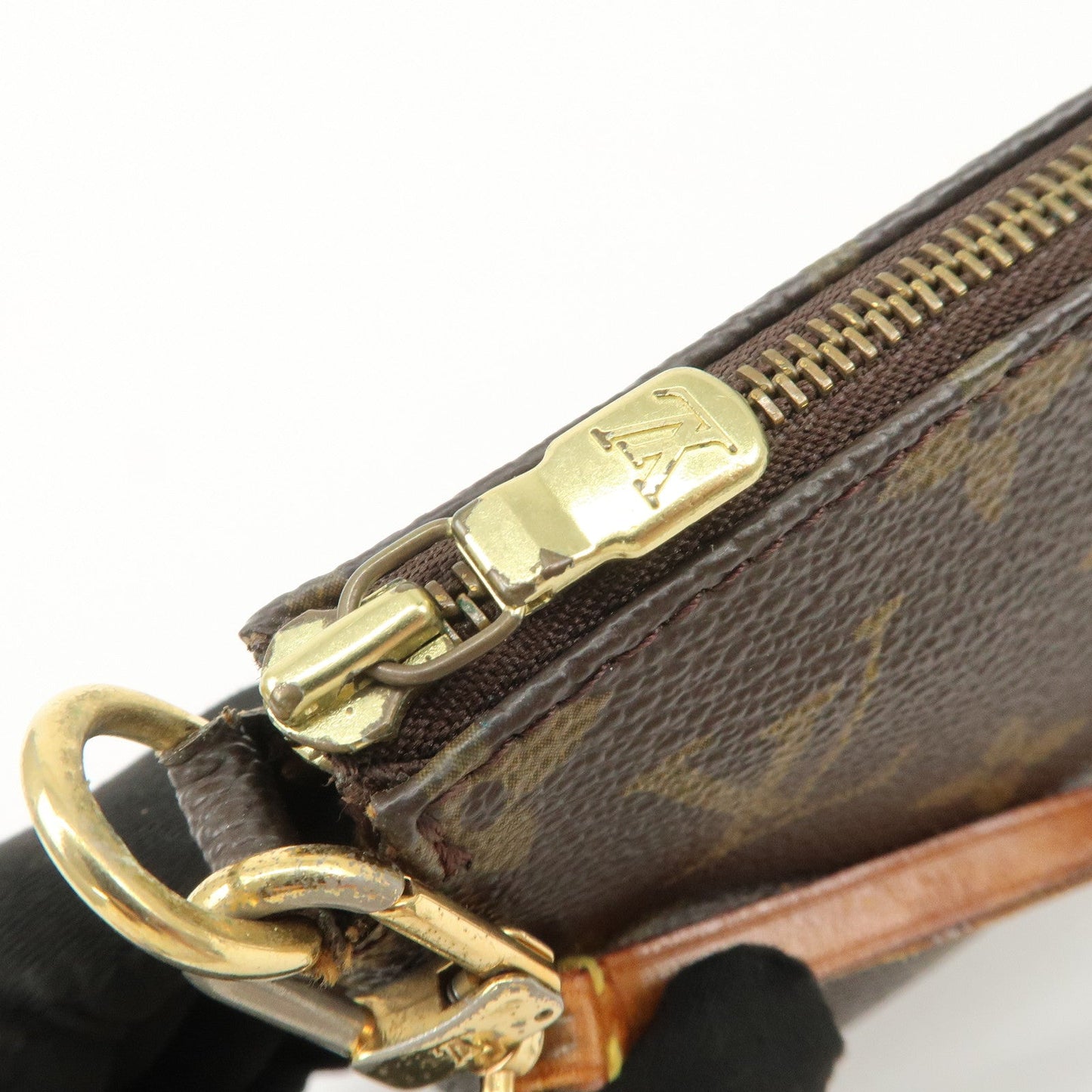 Louis Vuitton Monogram Pochette Accessoires Hand Bag Brown M51980【Pre-order】