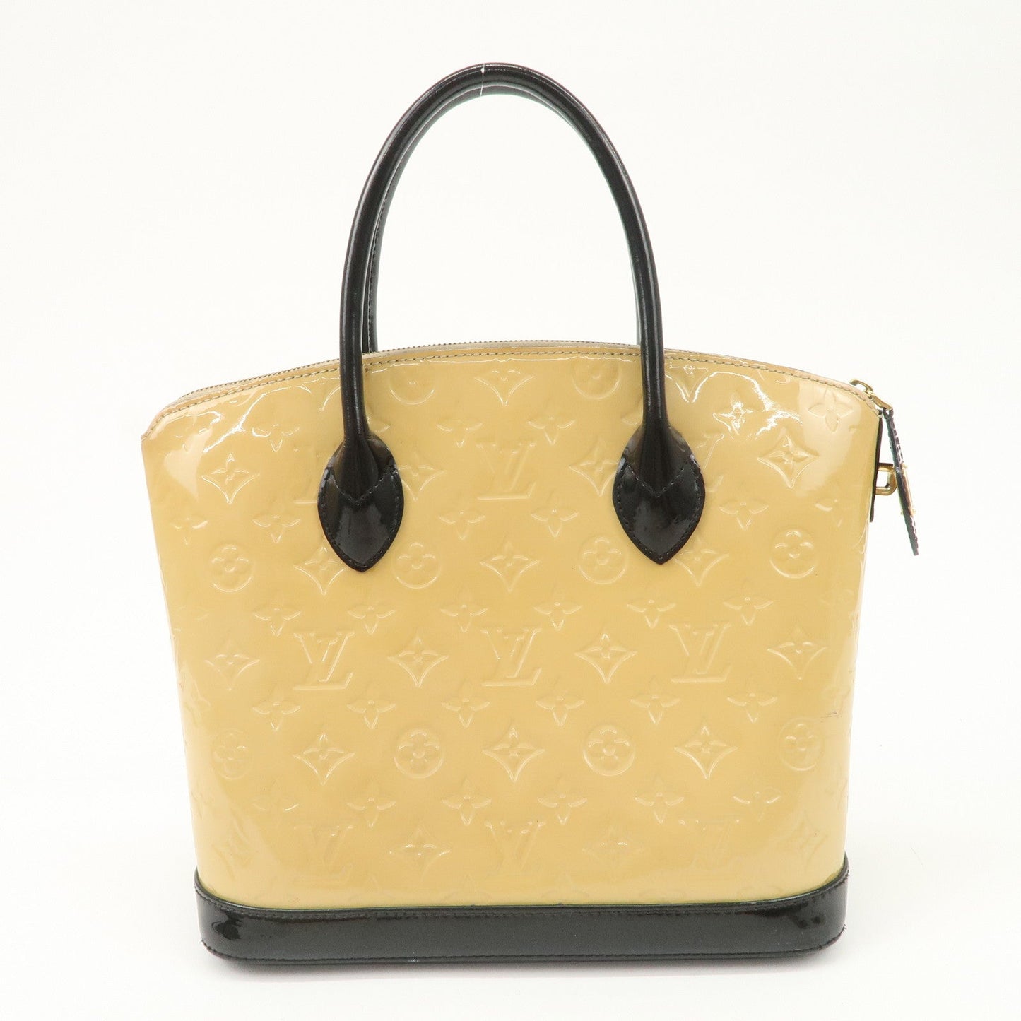 Louis Vuitton Monogram Verni Lockit PM Hand Bag Dune M90251【Pre-order】
