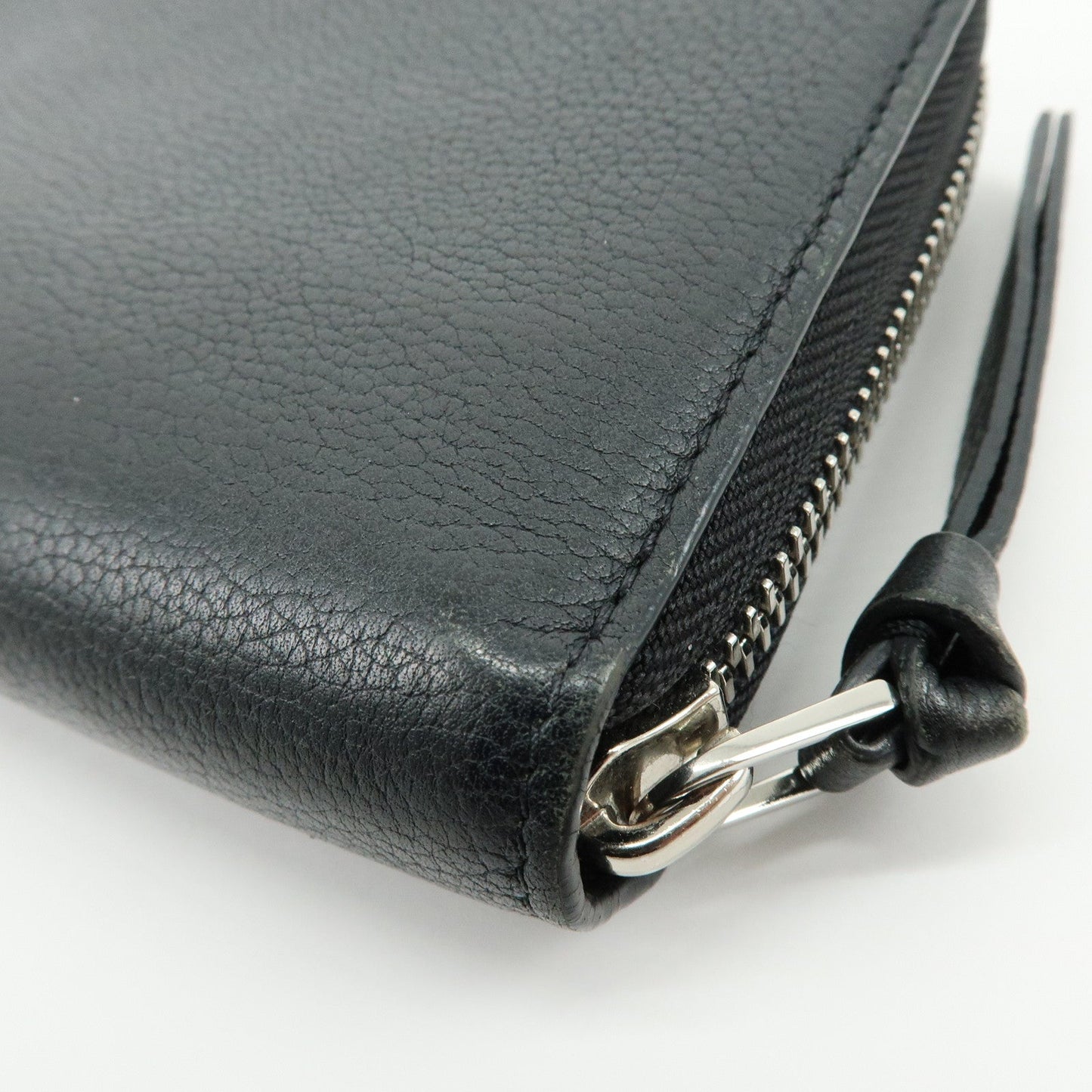 Louis Vuitton Leather Lockme Round Zippy Long Wallet Noir M62622【Pre-order】