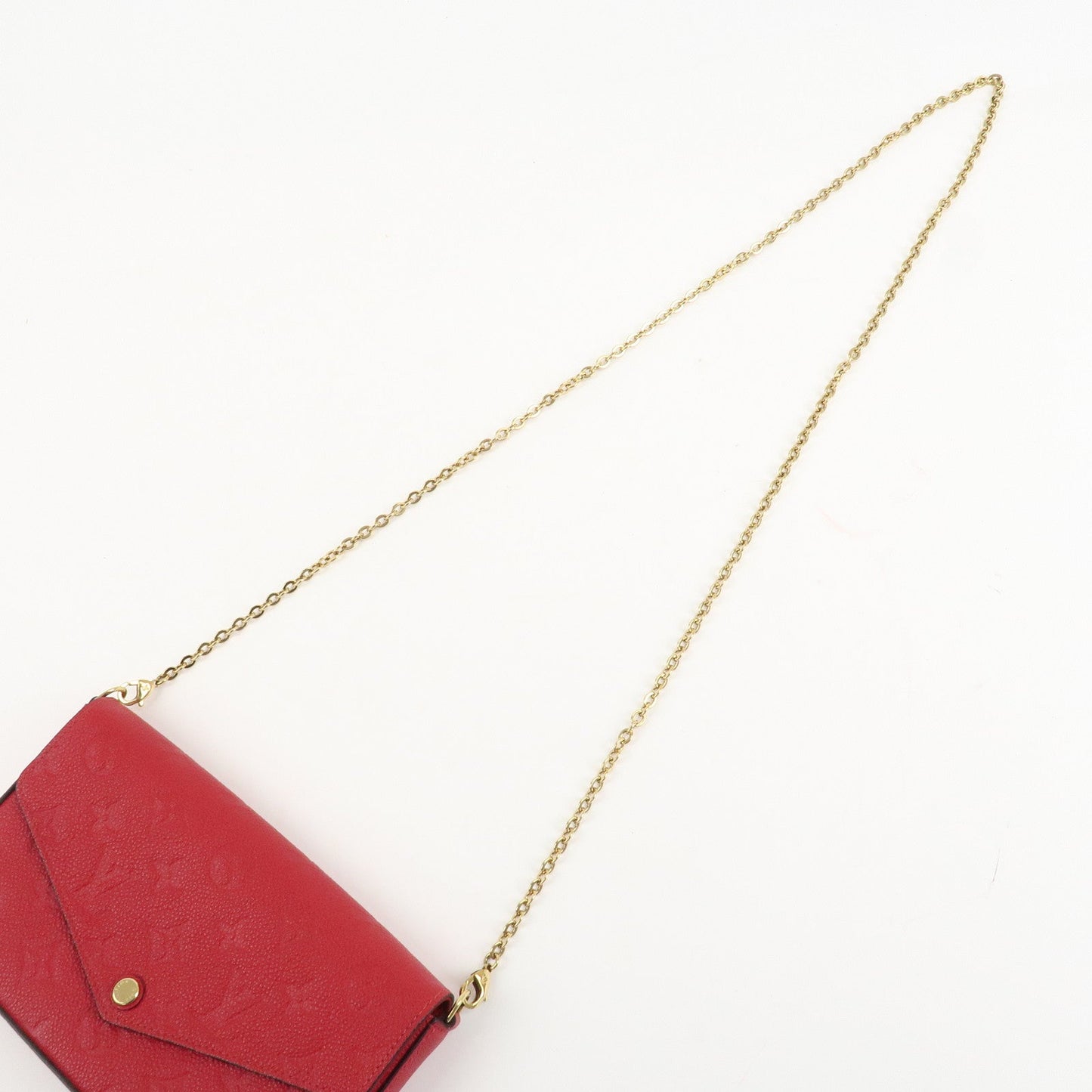 Louis Vuitton Monogram Empreinte Felicie Chain Shoulder Bag M63700 Used【Pre-order】
