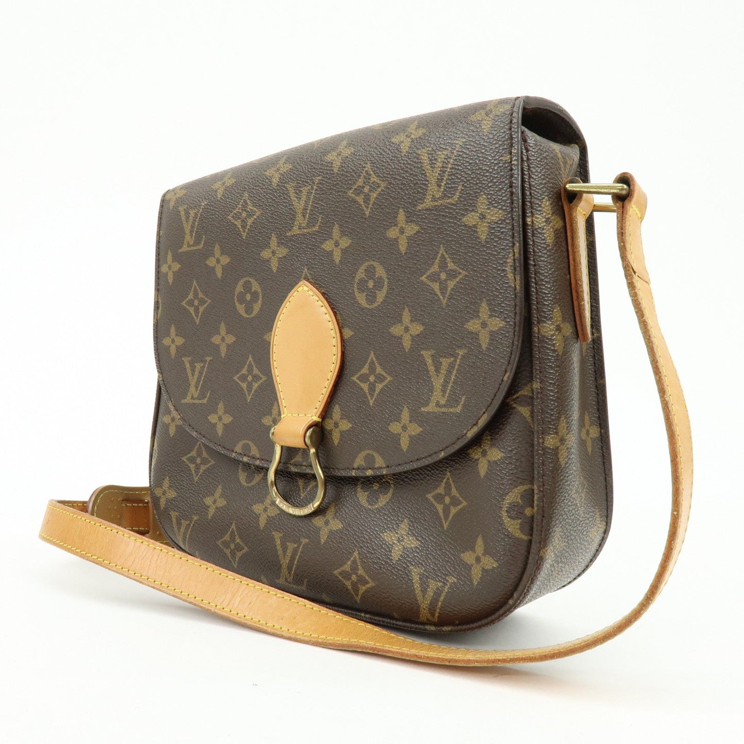 Louis Vuitton Monogram Saint Cloud GM Shoulder Bag Brown M51242【Pre-order】