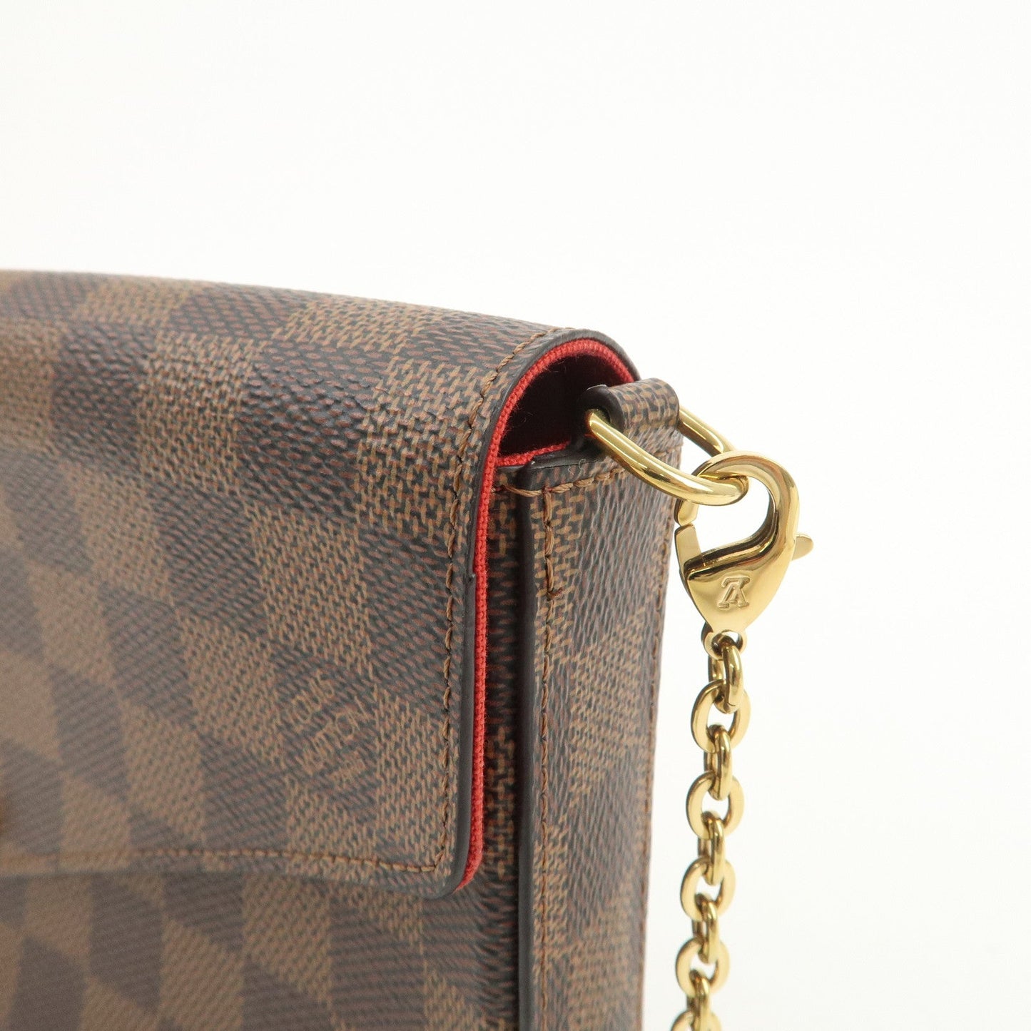Louis Vuitton Damier Pochette Felicie Shoulder Bag Brown M63032【Pre-order】