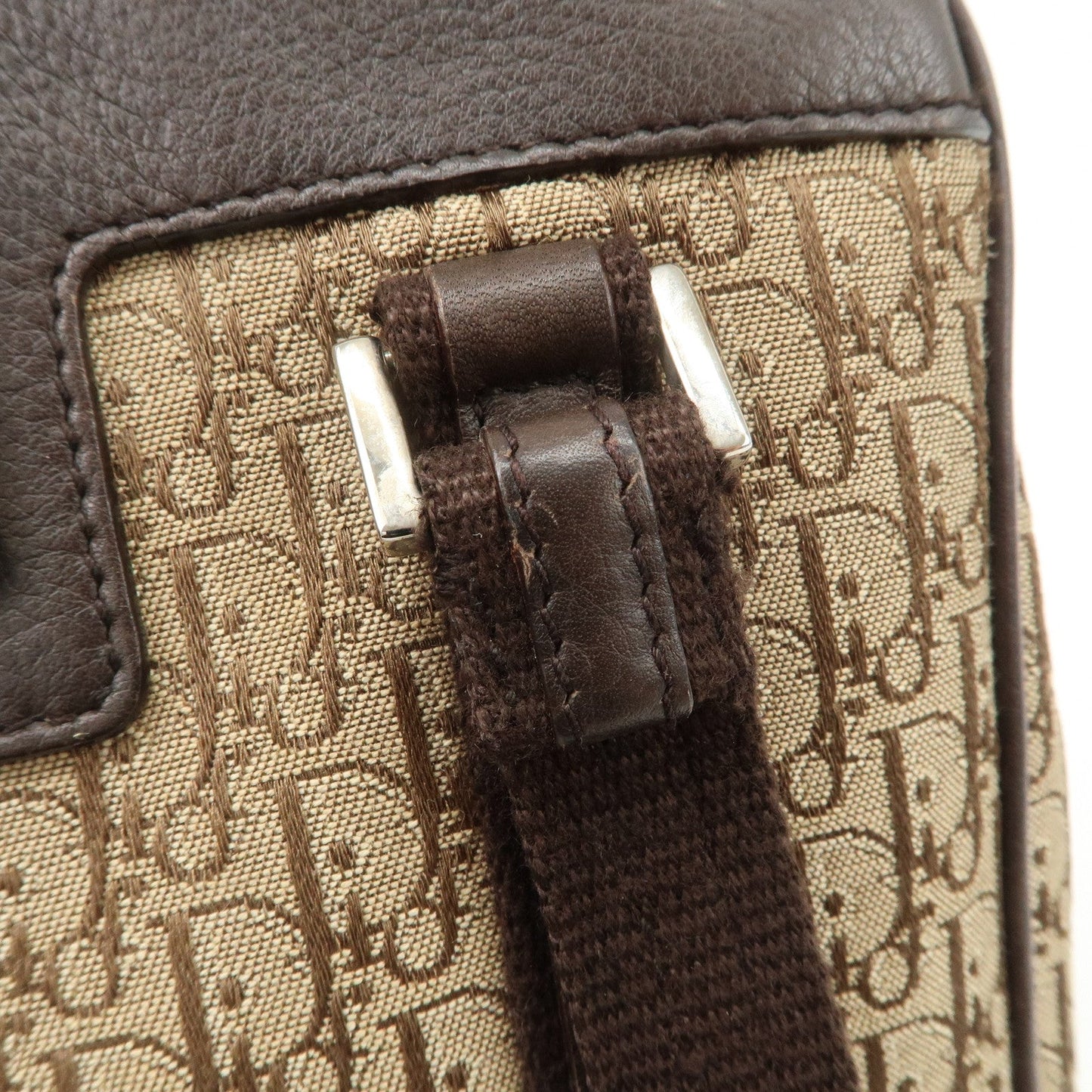 Christian Dior Trotter Leather Canvas Hand Bag【Pre-order】