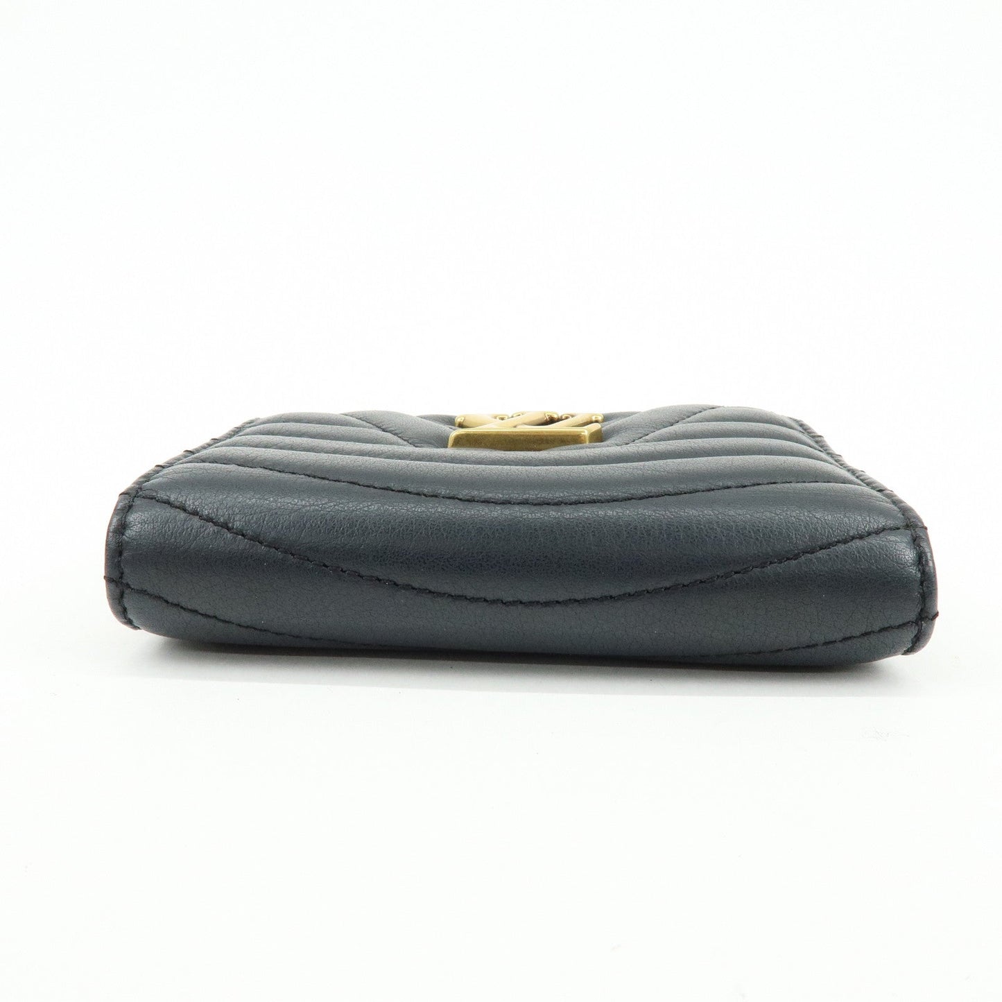 Louis Vuitton New Wave Leather Zippy Compact Wallet Noir M63789【Pre-order】
