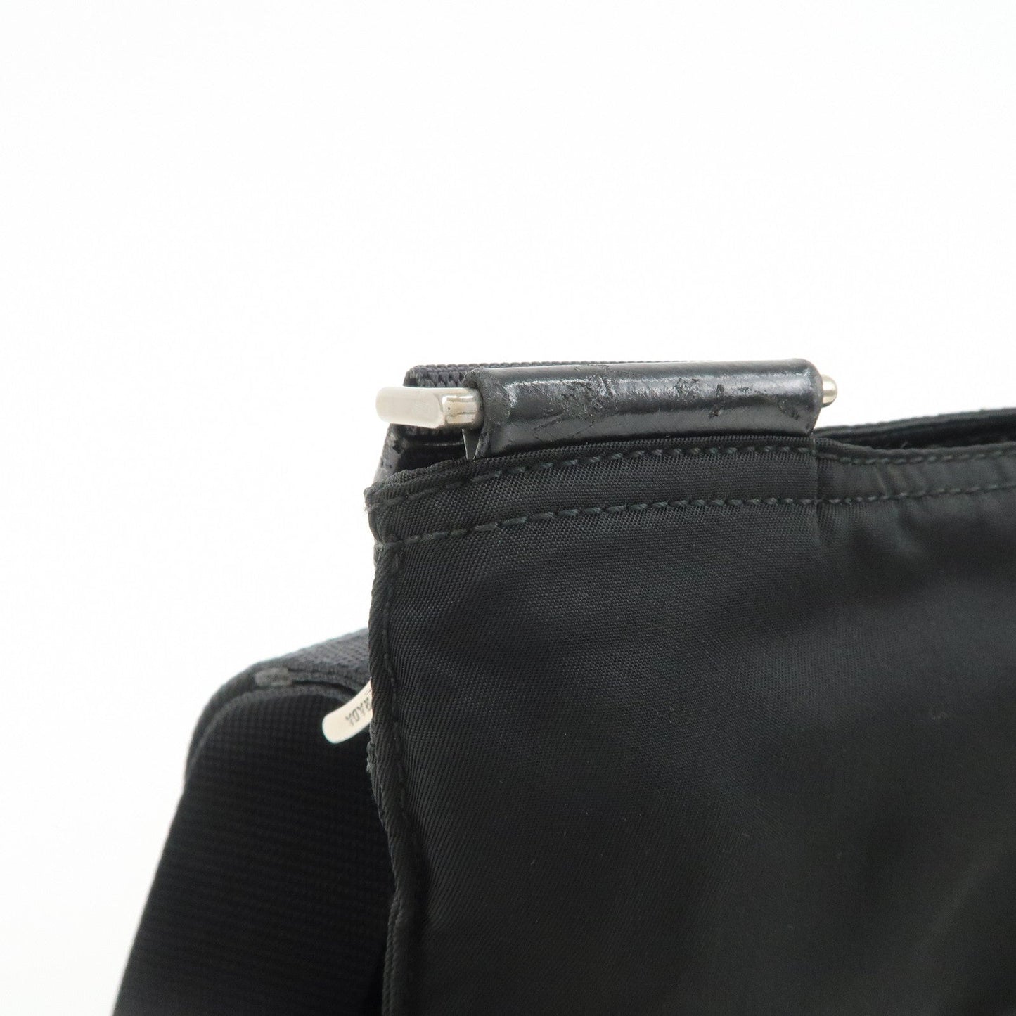 Prada Triangle Logo Nylon Leather Shoulder Bag Crossbody Bag Black【Pre-order】