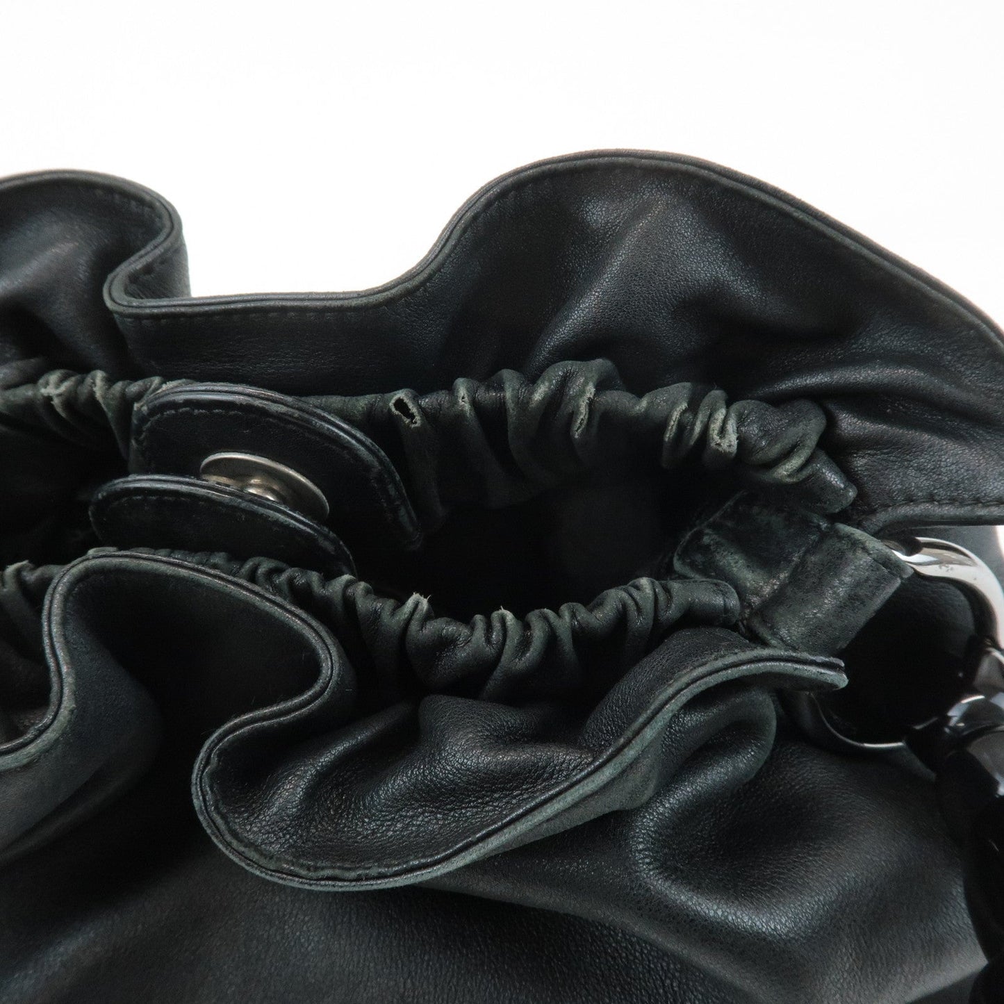 Christian Dior Maris Pearl Leather Hand Bag Tote Bag【Pre-order】