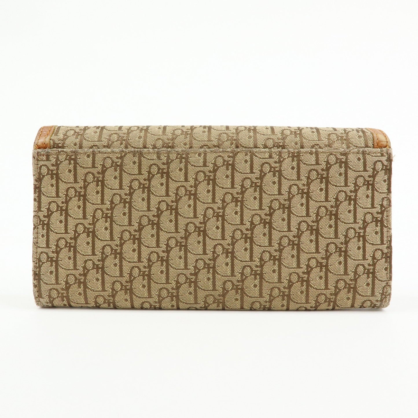 Christian Dior Trotter Street Chic Canvas Leather Long Wallet【Pre-order】