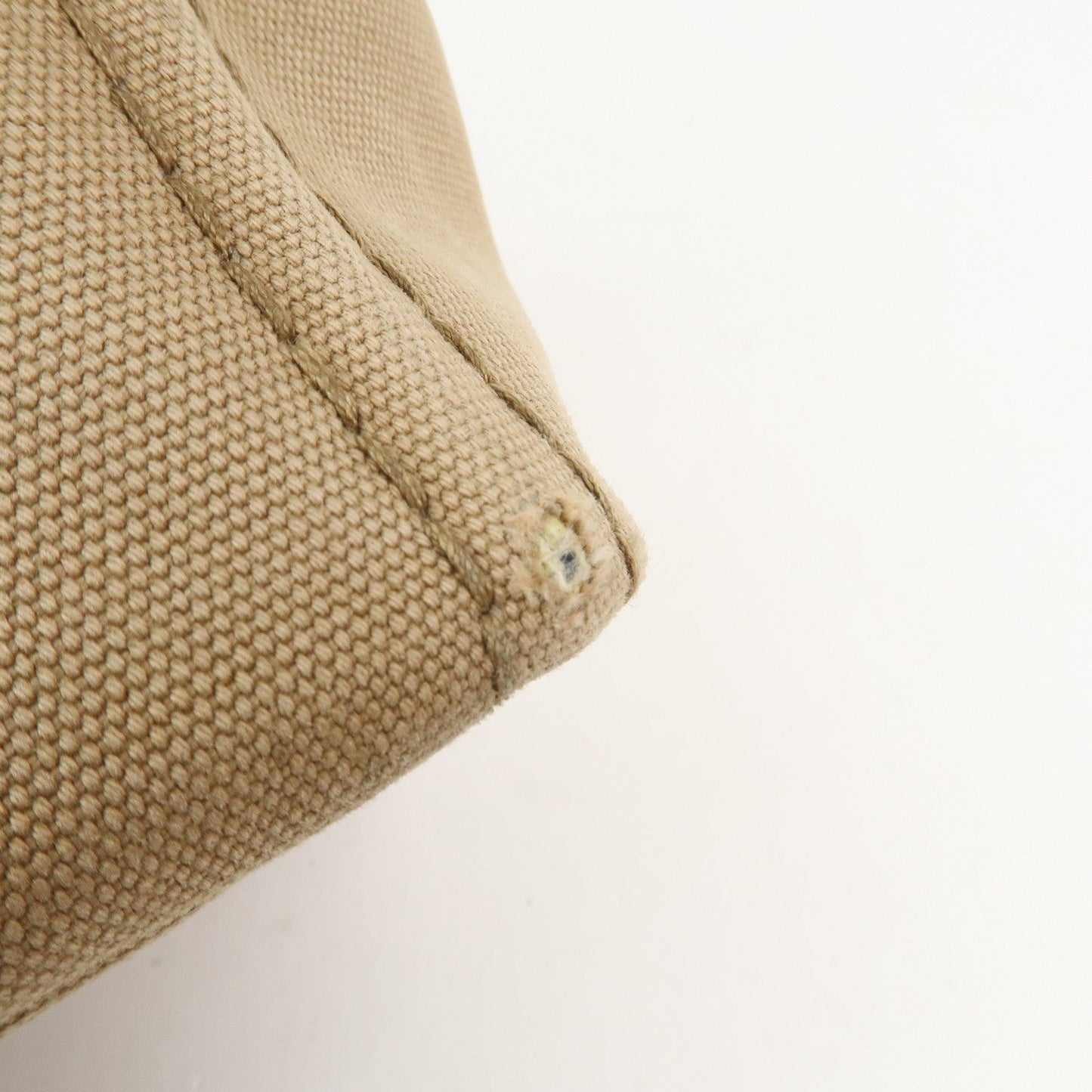 Prada Logo Canapa Mini Canvas 2Way Bag Hand Bag Beige 1BG439【Pre-order】