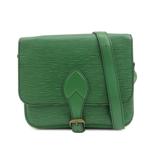 Louis Vuitton Epi Cartouchiere MM Shoulder Bag Borneo Green M52244【Pre-order】