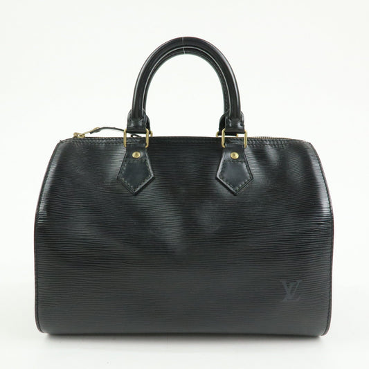 Louis Vuitton Epi Speedy 25 Boston Bag Hand Bag Noir Black M43012【Pre-order】