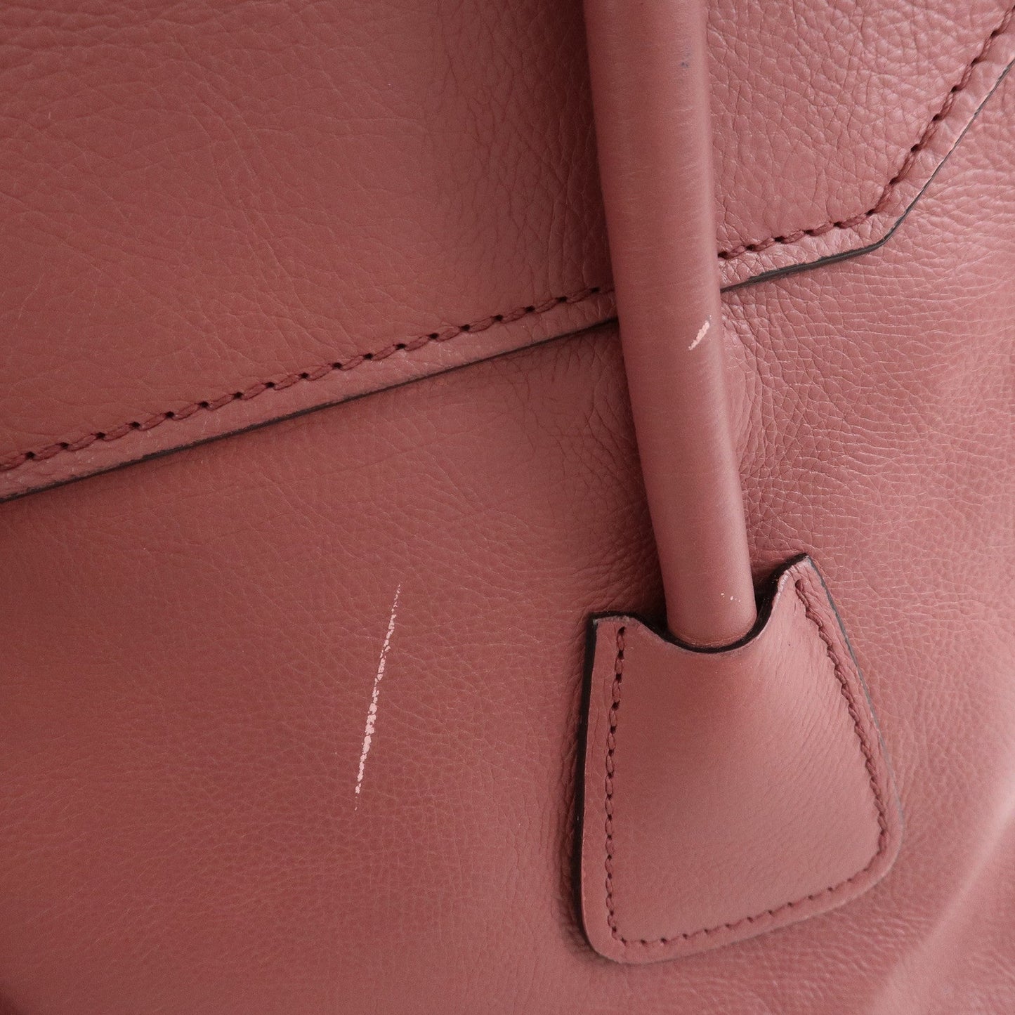 Prada Logo Leather 2Way Bag Hand Bag Shoulder Bag Pink BN2665【Pre-order】