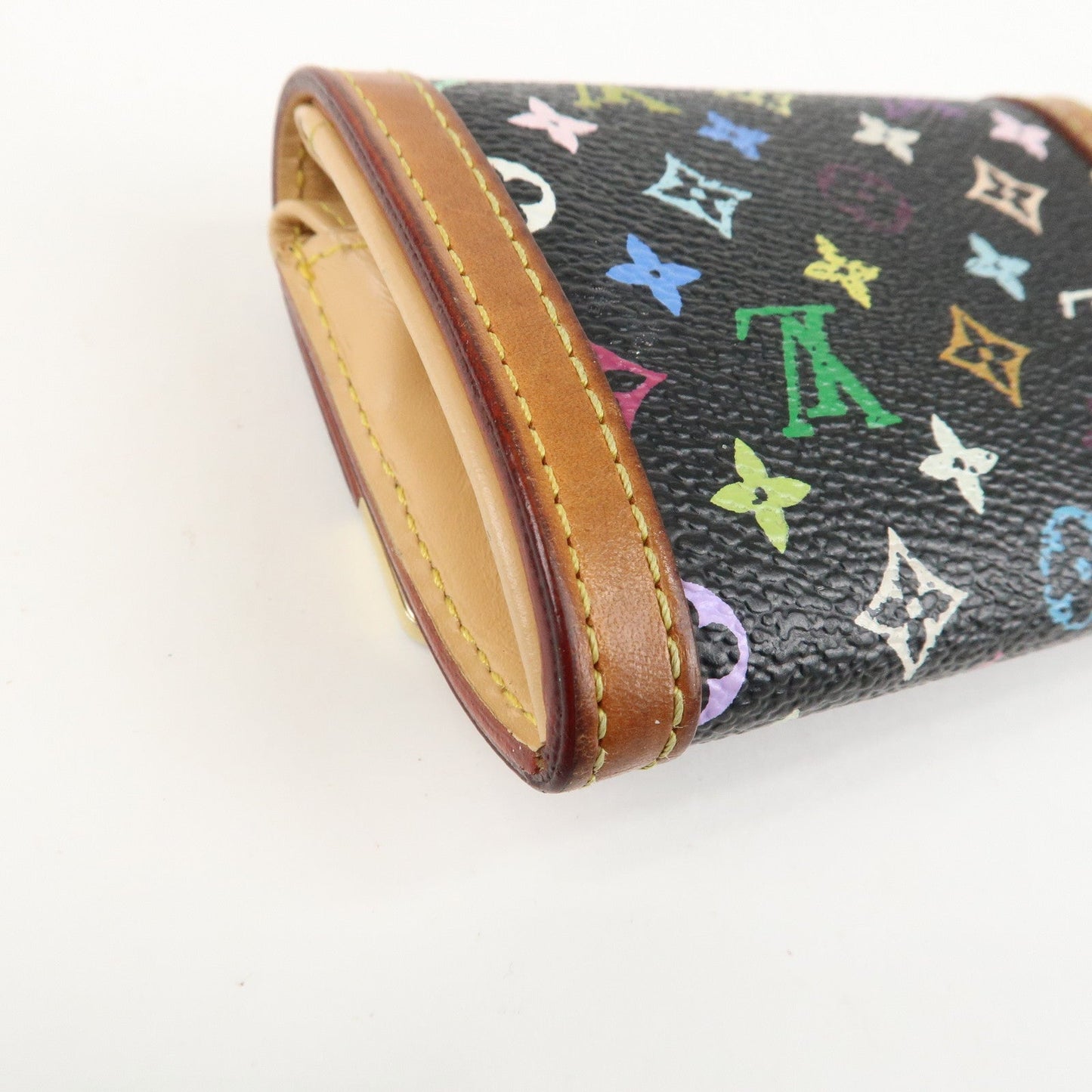 Louis Vuitton Monogram Multicolor Porte Monnaie Plat M92656【Pre-order】