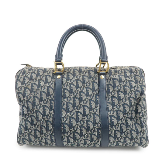 Christian Dior Trotter Jacquard Canvas Leather Boston Bag【Pre-order】