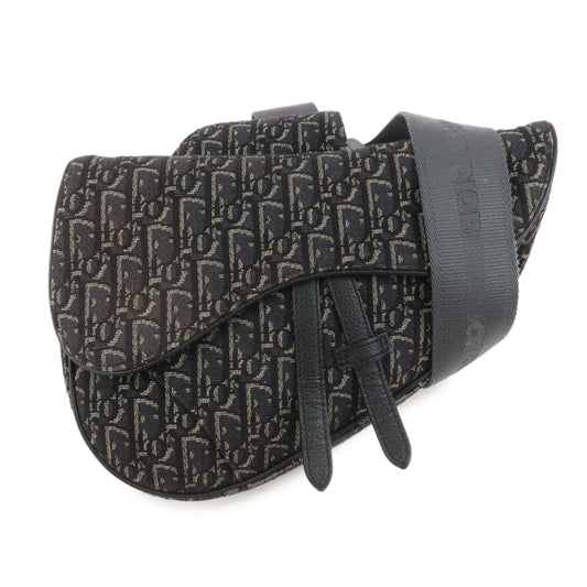 Christian Dior Oblique Saddle Jacquard Canvas Leather Waist Bag【Pre-order】