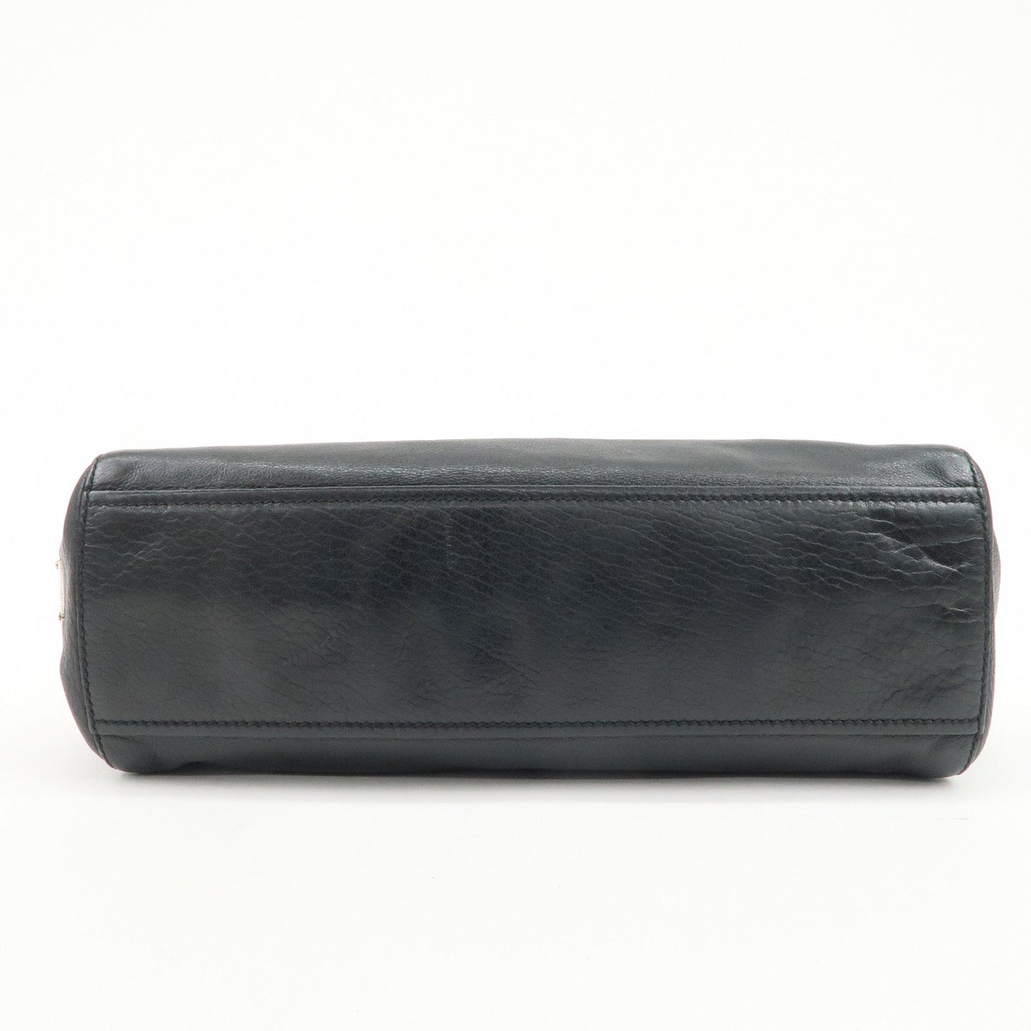 Prada Triangle Logo Leather Shoulder Bag Hand Bag Black【Pre-order】