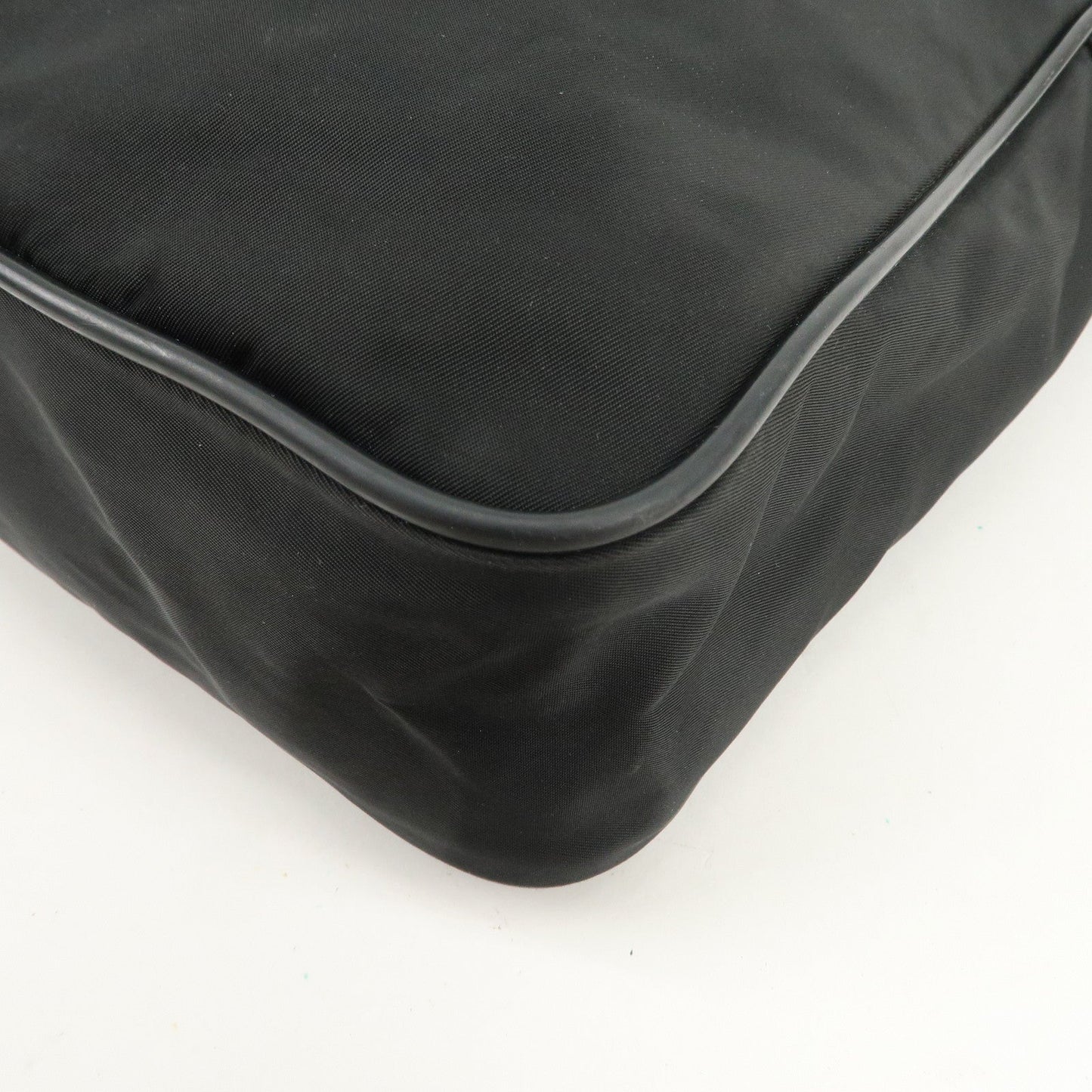 Prada Logo Nylon Leather Shoulder Bag Crossbody Bag Black BT0421【Pre-order】