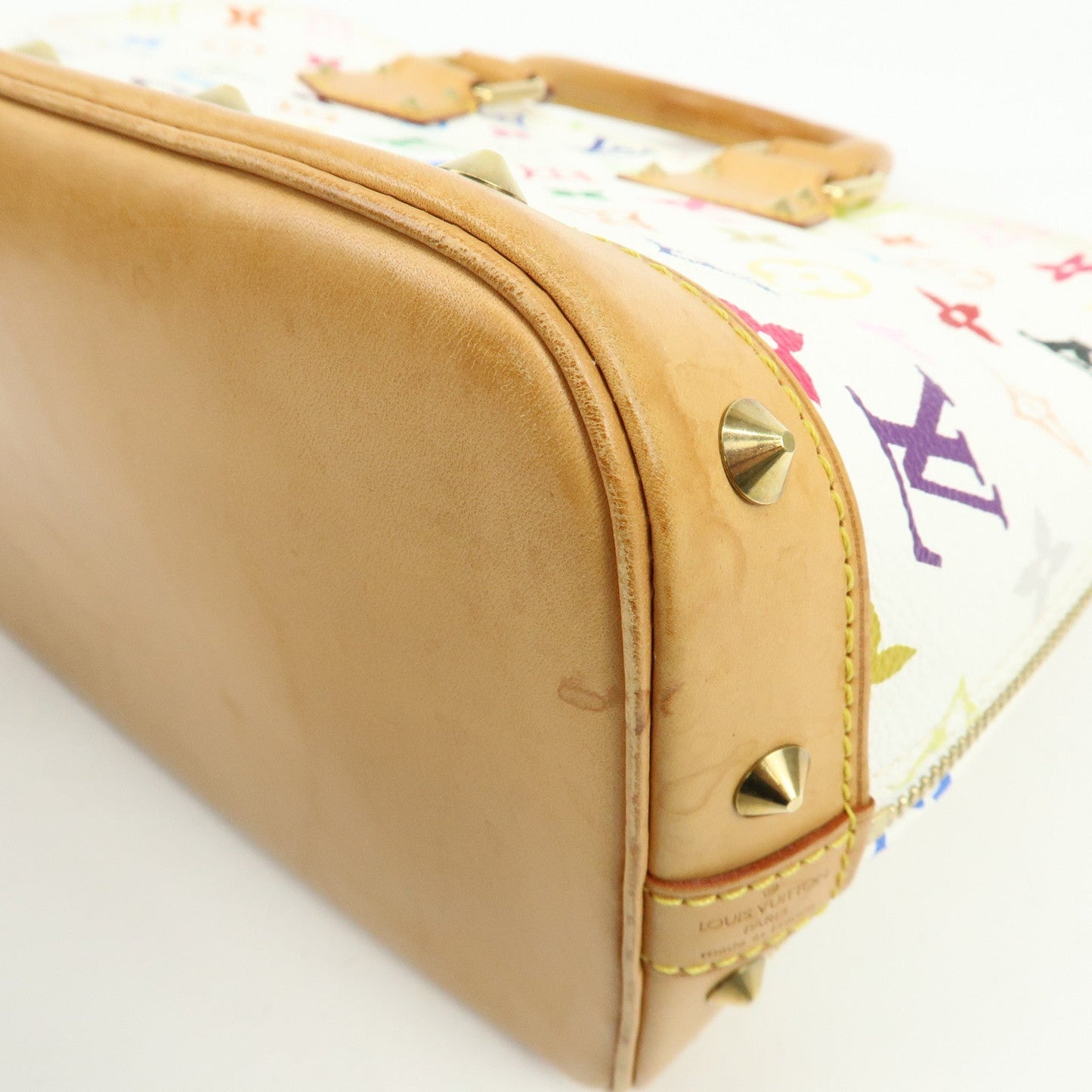 Louis Vuitton Monogram Multicolor Alma PM Hand Bag Blanc M92647【Pre-order】