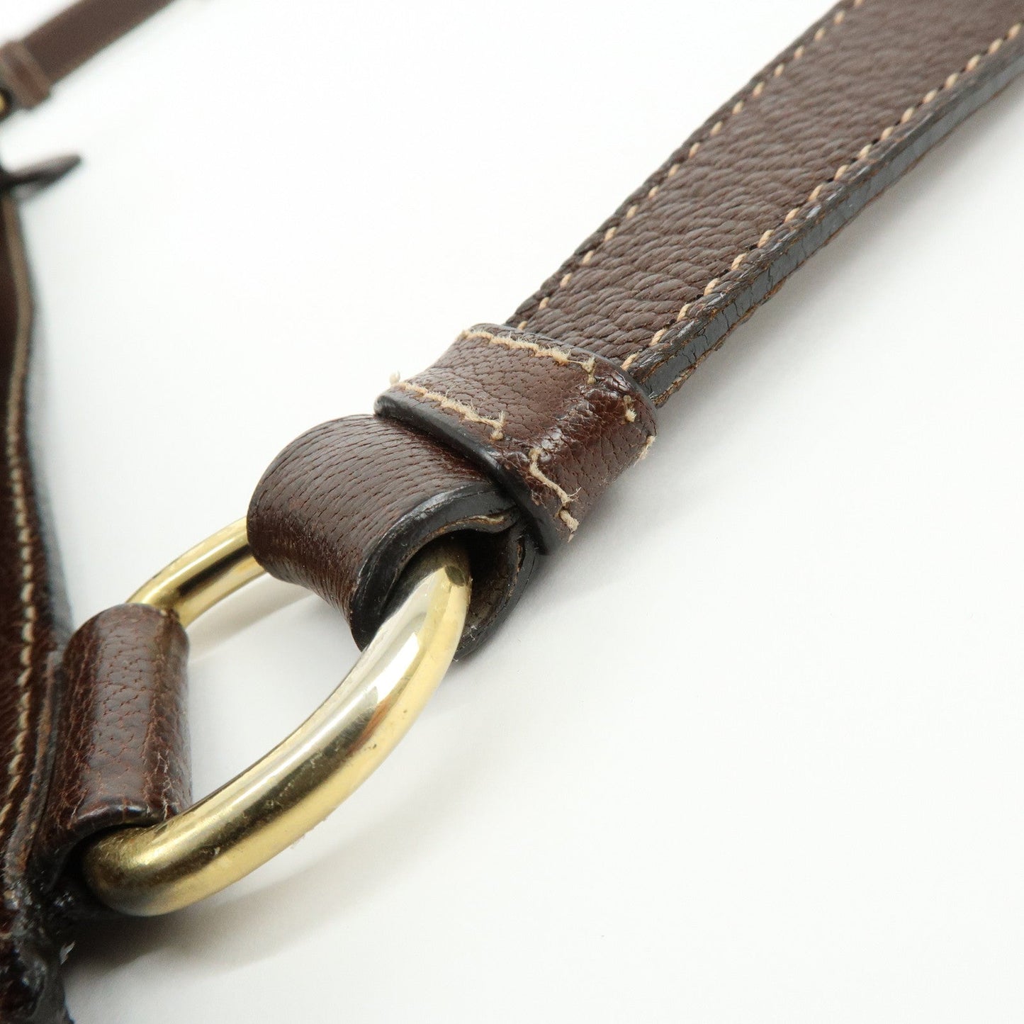 Prada Logo Jacquard Leather Shoulder Bag Crossbody Bag Brown【Pre-order】