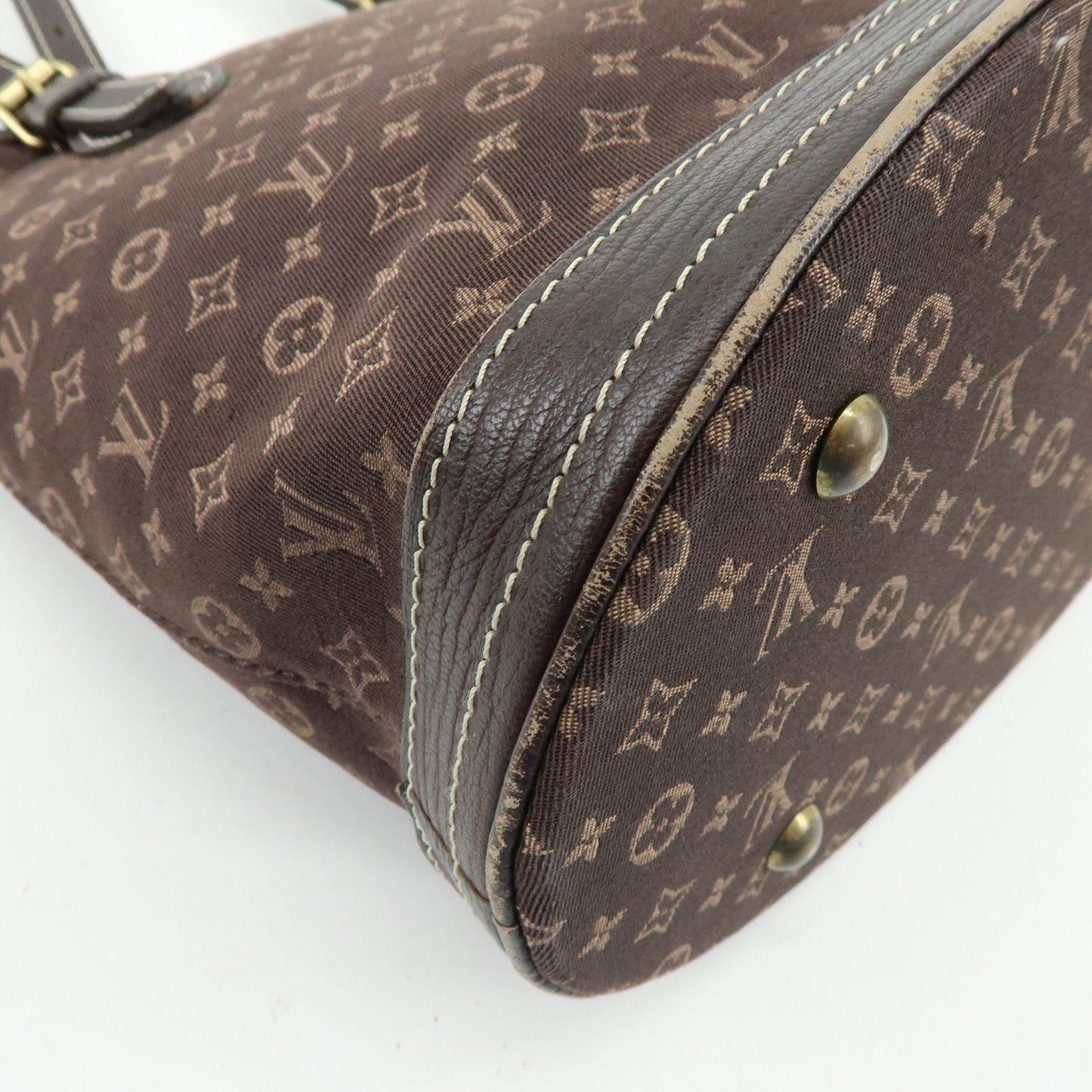 Louis Vuitton Monogram Mini Lin Bucket PM Tote Bag Ebene M95226【Pre-order】