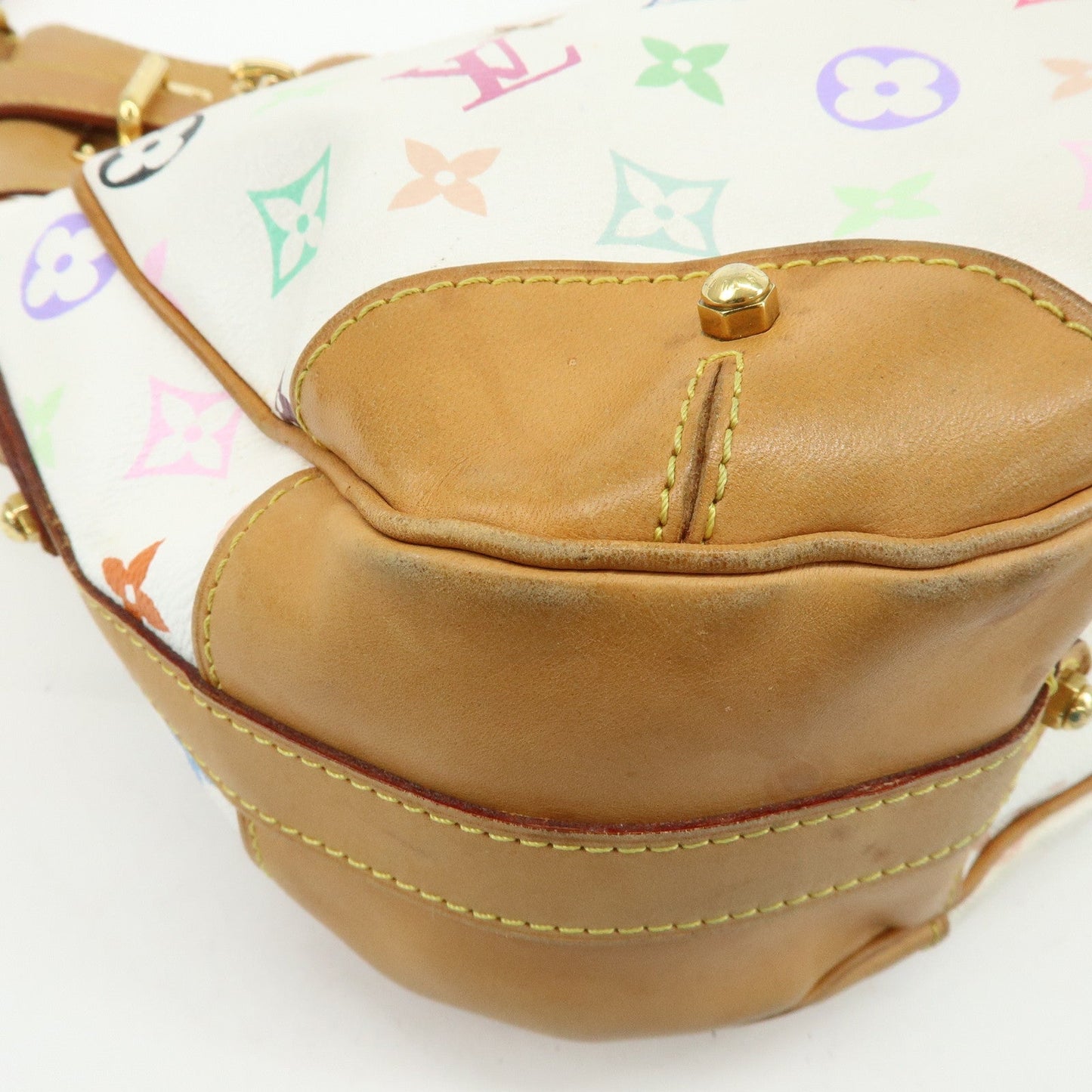 Louis Vuitton Monogram Multicolor Greta Shoulder Bag Blanc M40195【Pre-order】