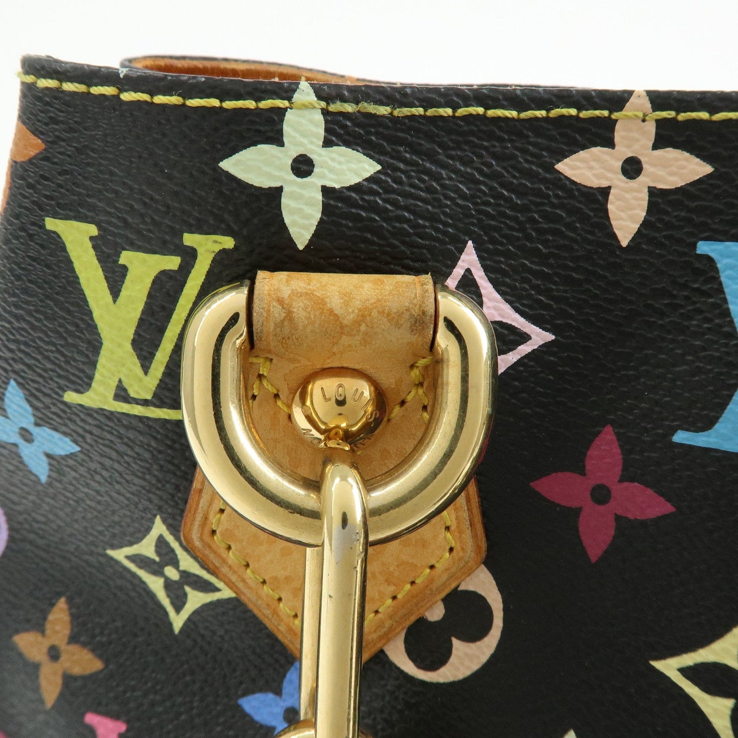 Louis Vuitton Monogram Multicolor Audra Hand Bag Noir Black M40048【Pre-order】