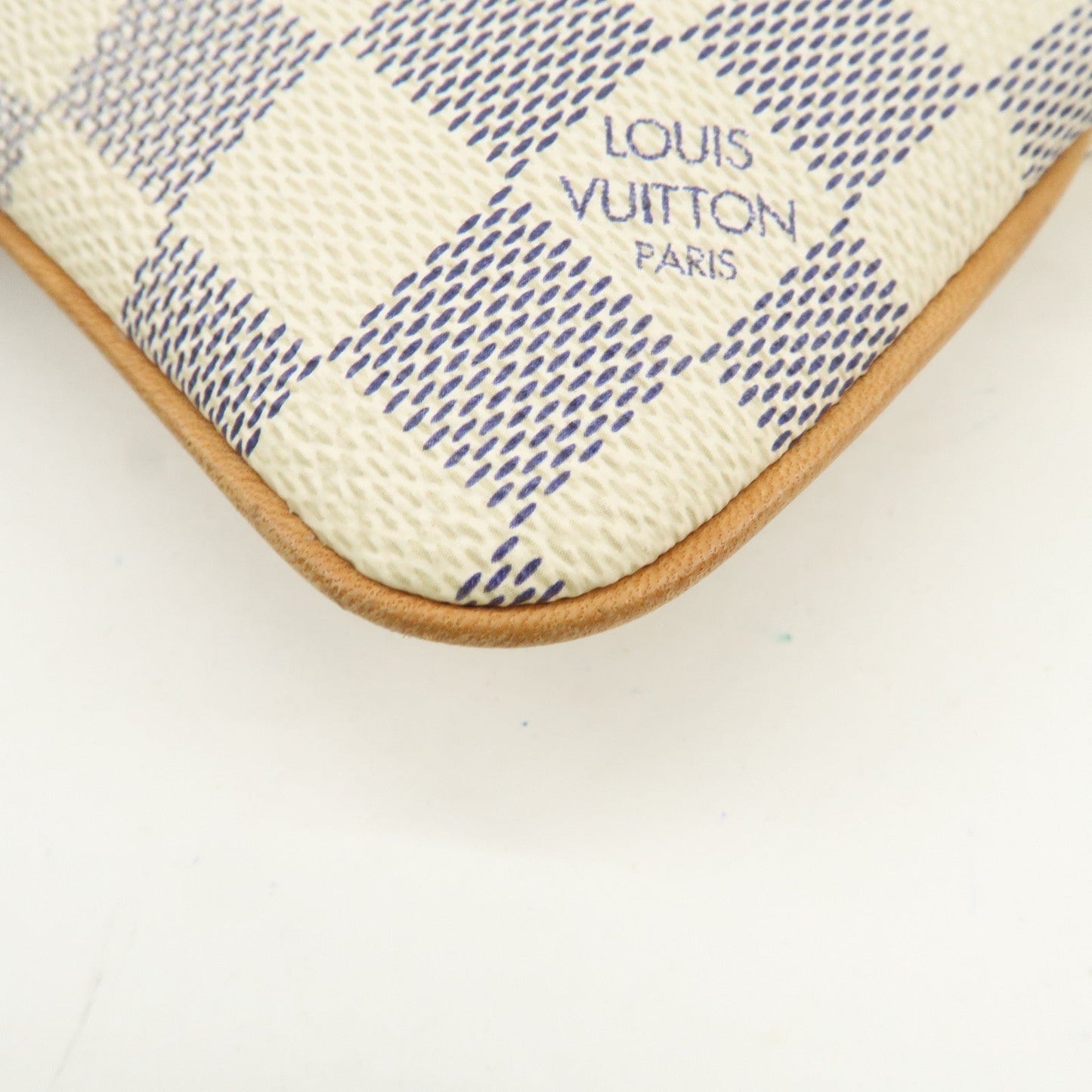 Louis Vuitton Damier Azur Pochette Milla MM Mini Pouch N60027【Pre-order】