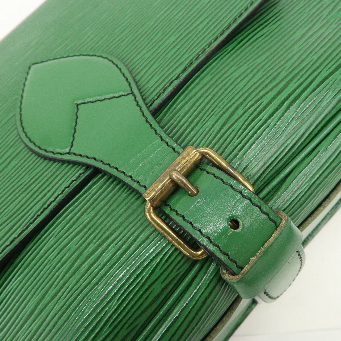 Louis Vuitton Epi Cartouchiere MM Shoulder Bag Borneo Green M52244【Pre-order】