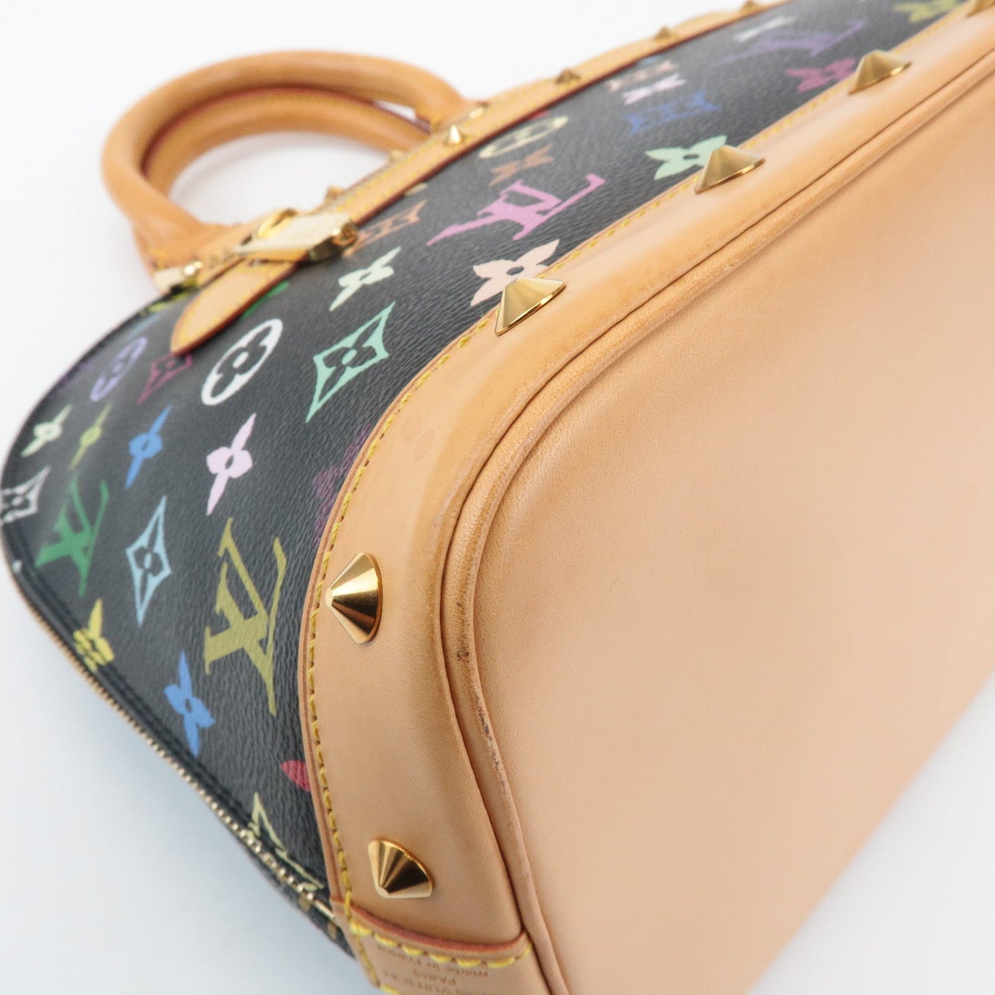 Louis Vuitton Monogram Multicolor Alma Hand Bag Noir M92646【Pre-order】