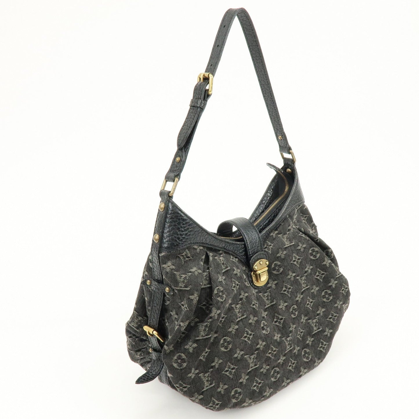 Louis Vuitton Monogram Denim Slightly Shoulder Bag Noir M95835【Pre-order】