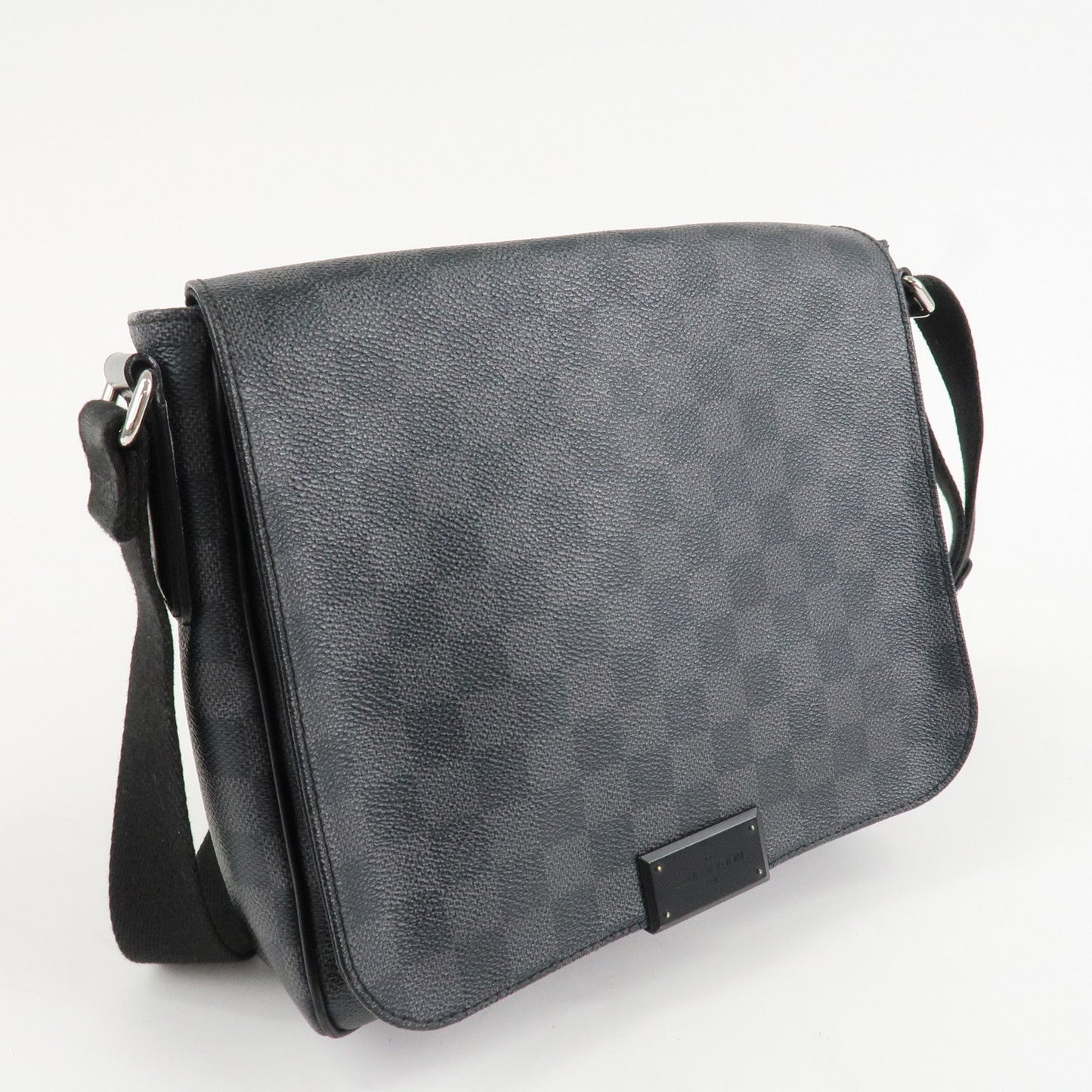 Louis Vuitton Damier Graphite District PM Shoulder Bag Black N41260【Pre-order】