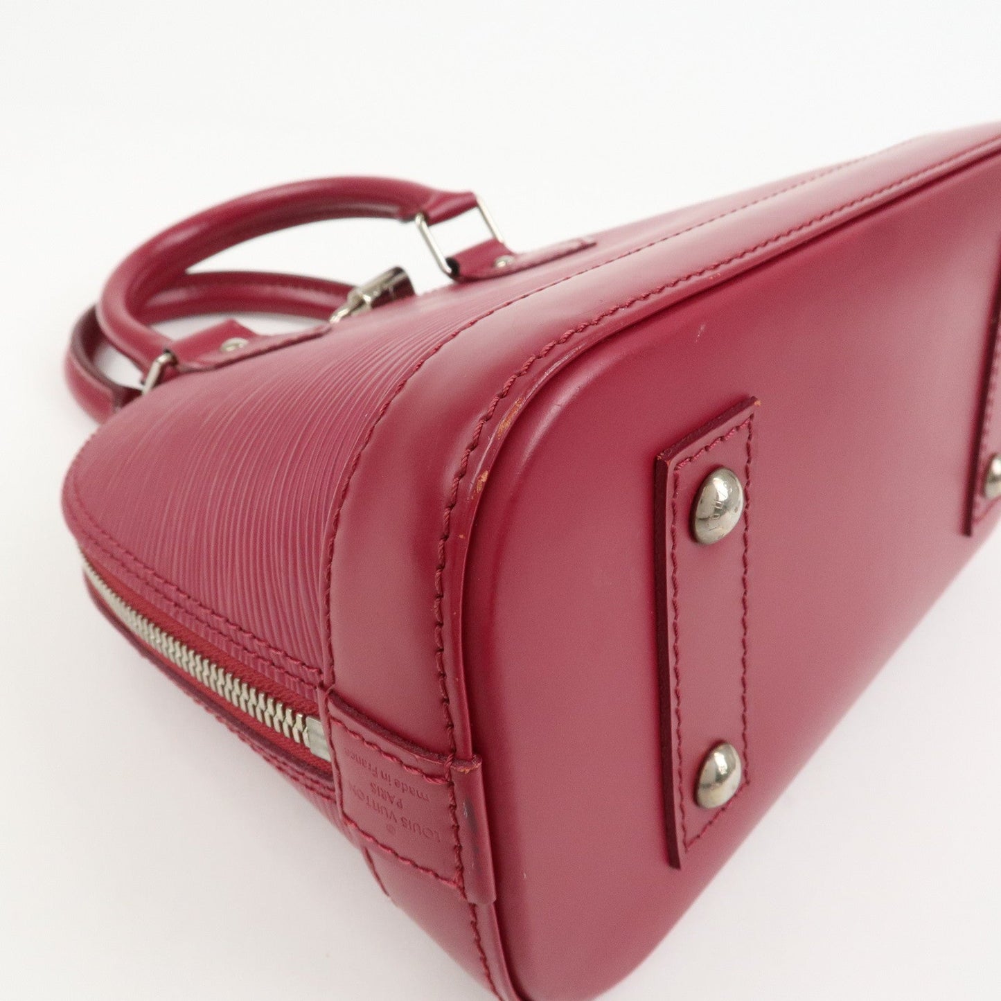 Louis Vuitton Epi Alma BB Hand Bag Shoulder Bag Fuchsia M40851【Pre-order】
