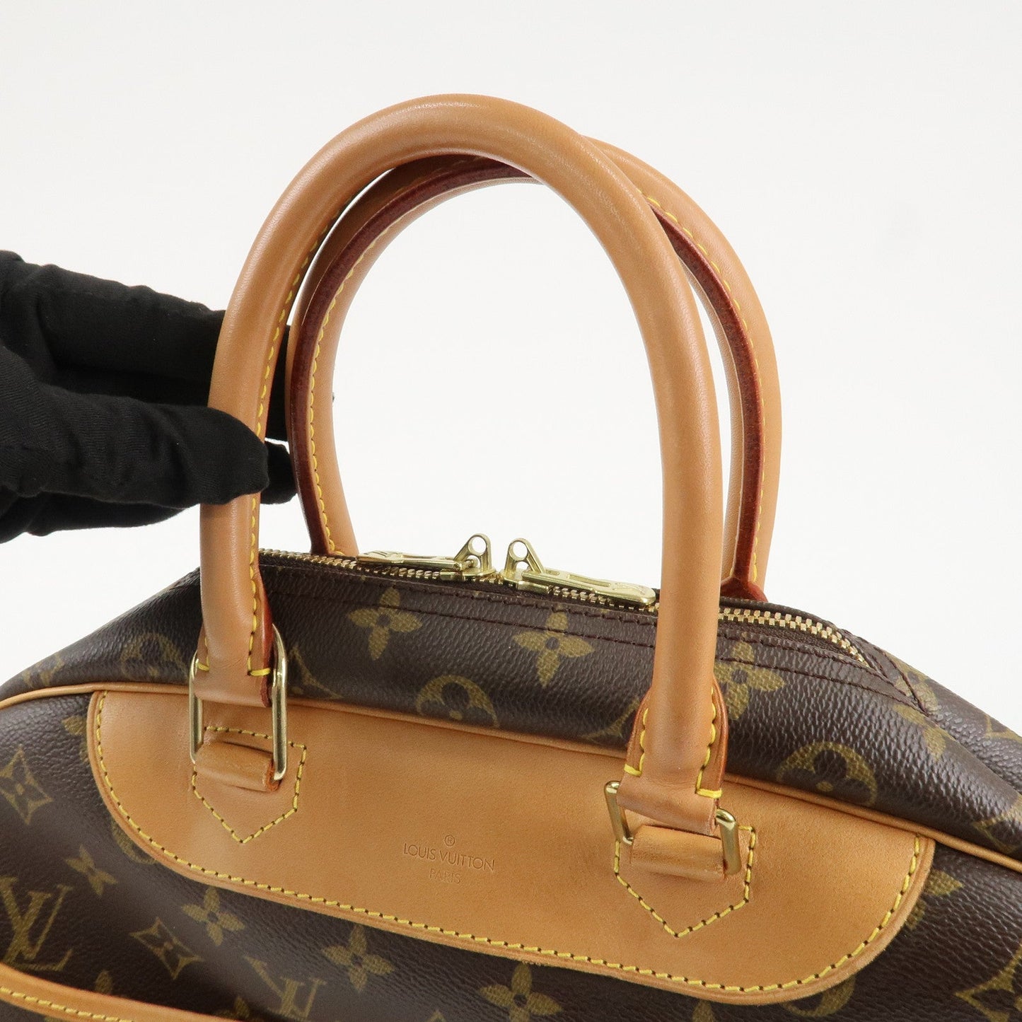 Louis Vuitton Monogram Deauville Hand Bag Brown M47270【Pre-order】