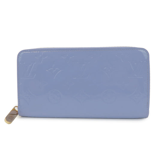 Louis Vuitton Monogram Vernis Round Zippy Wallet Lilas M90141【Pre-order】