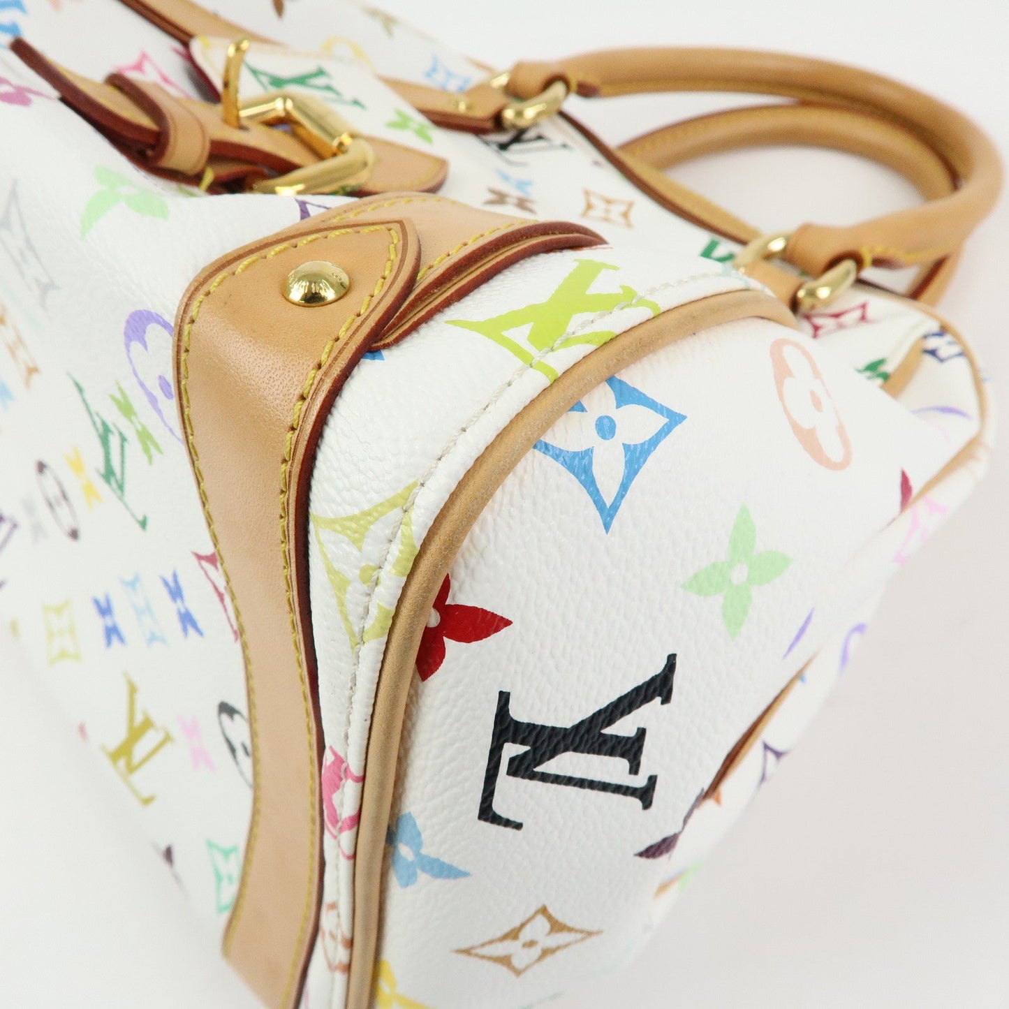 Louis Vuitton Monogram Multicolor Priscilla Hand Bag Blanc M40096【Pre-order】