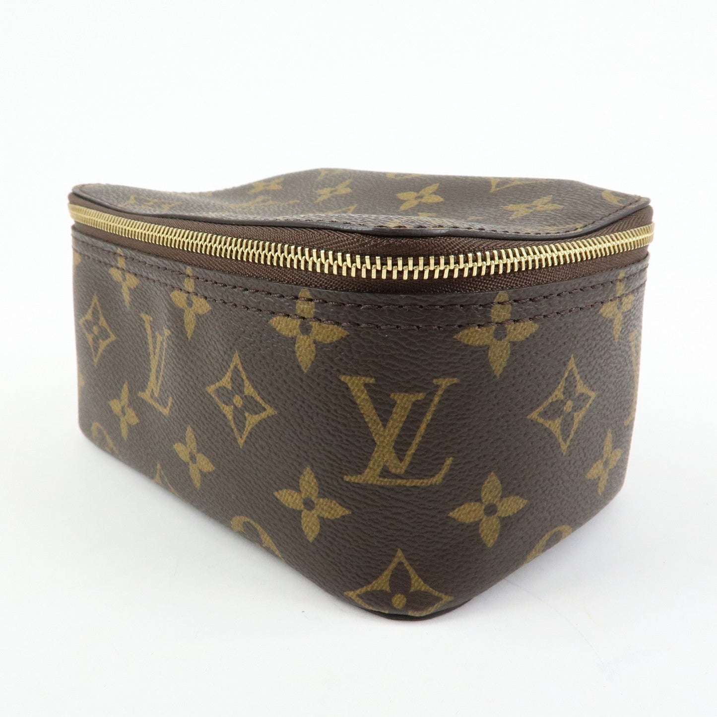 Louis Vuitton Monogram Cube de Rangement PM Pouch Brown M43688【Pre-order】