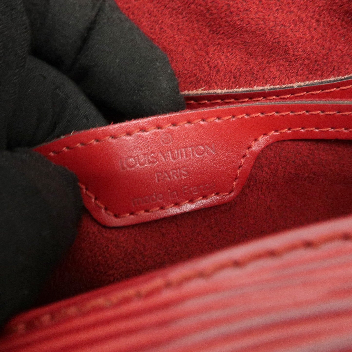 Louis Vuitton Epi Soufflot Hand Bag Castillian Red M52227【Pre-order】
