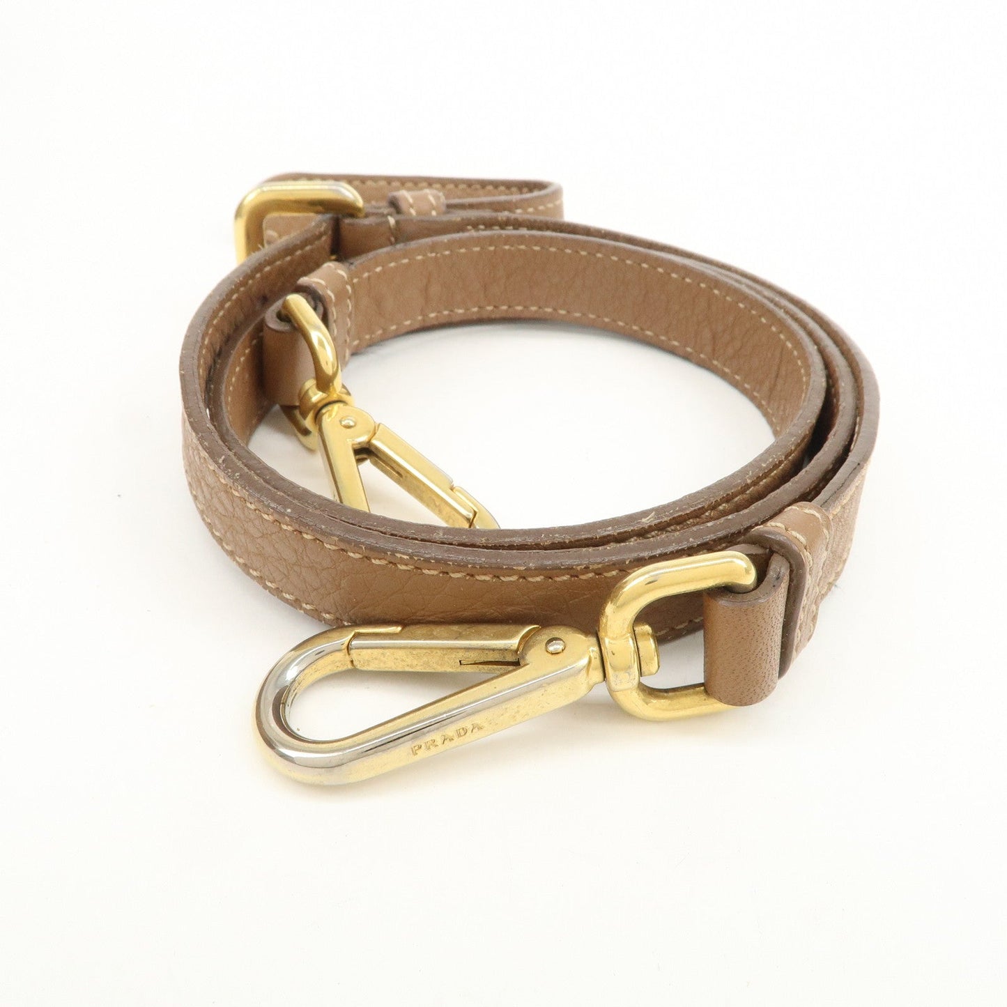 Prada Calf Leather 2Way Bag Hand Bag Shoulder Bag Brown【Pre-order】