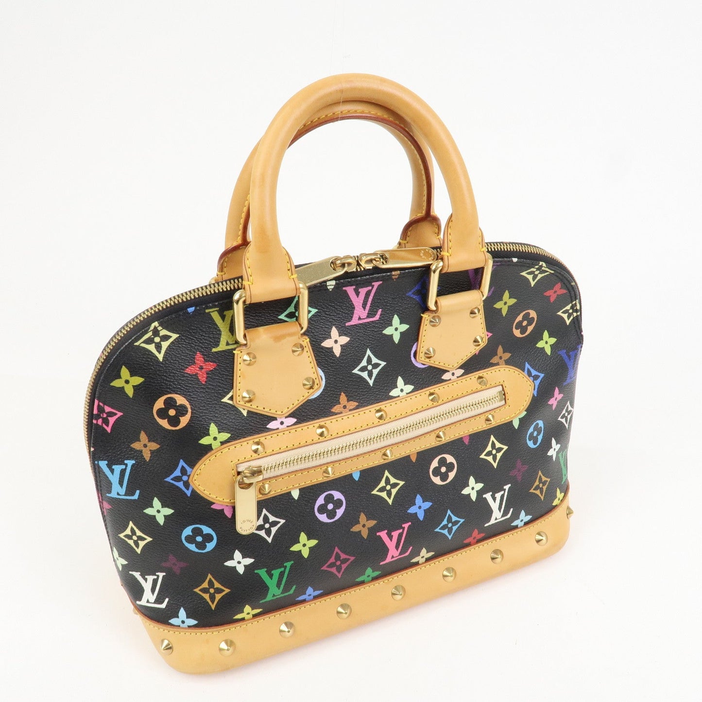 Louis Vuitton Monogram Multicolor Alma Hand Bag Noir M92646【Pre-order】