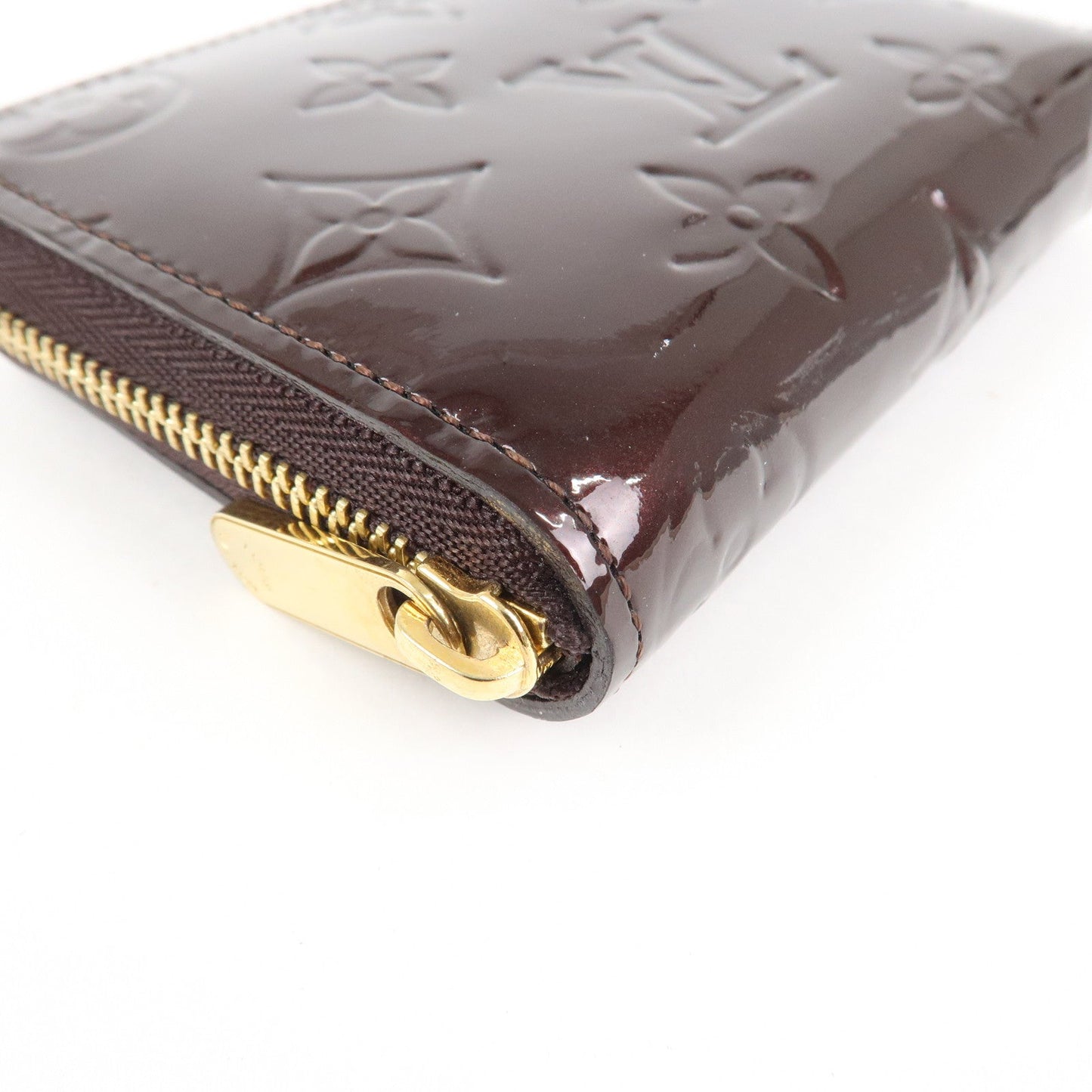 Louis Vuitton Monogram Vernis Zippy Coin Purse Amarante M93607【Pre-order】