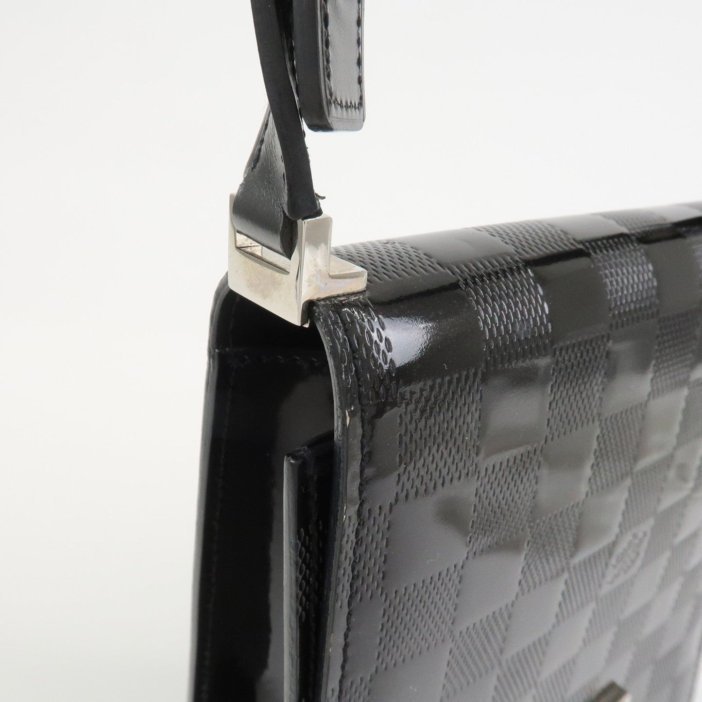 Louis Vuitton Damier Vernis Club Shoulder Bag Noir M92127【Pre-order】