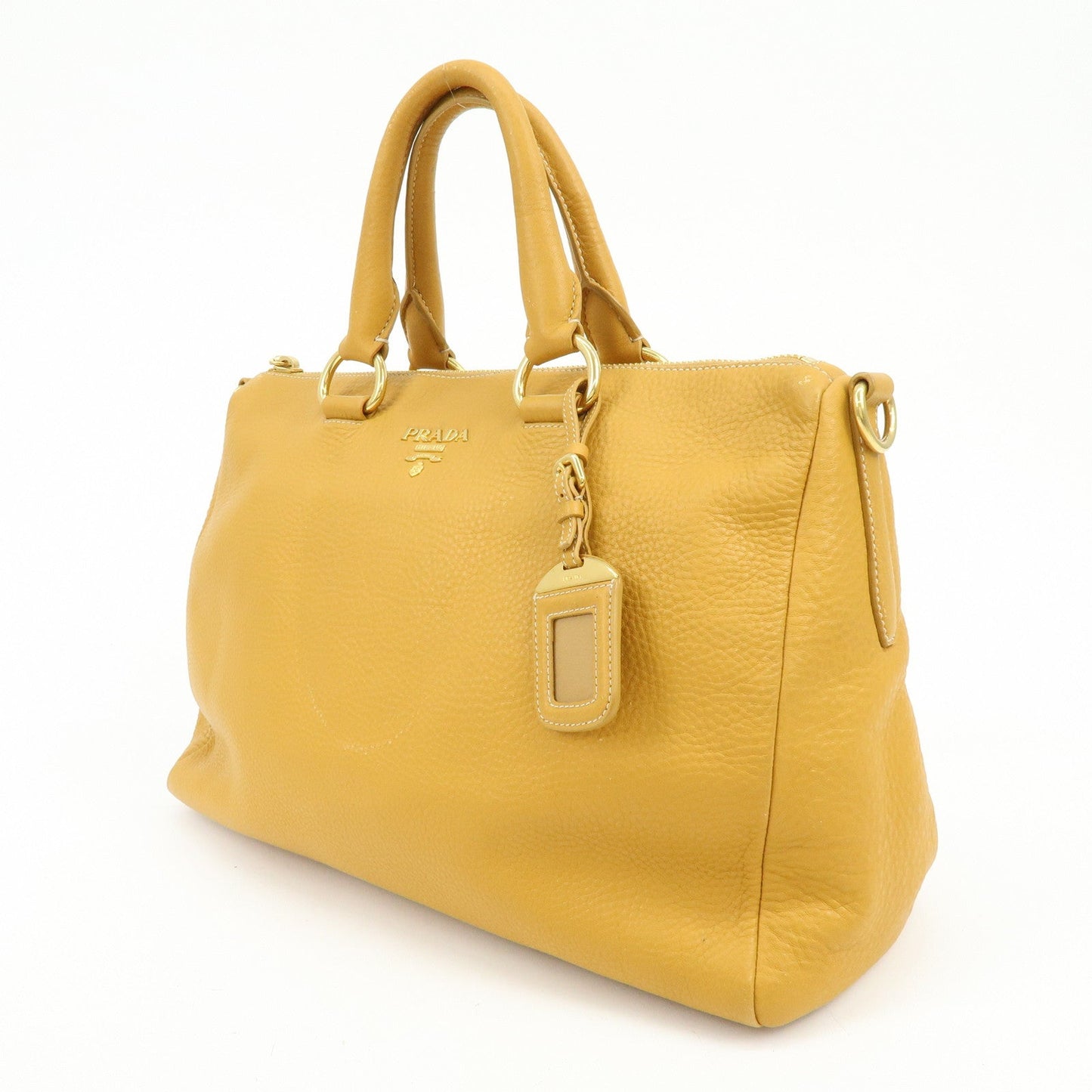 Prada Triangle Logo Leather 2Way Bag Hand Bag Shoulder Bag BL0778【Pre-order】