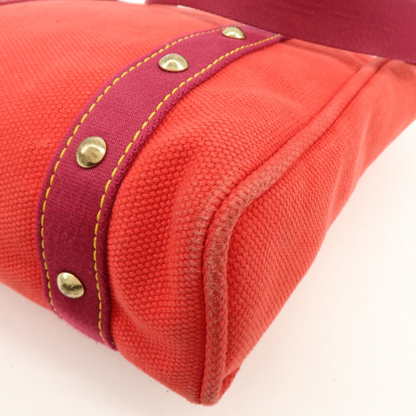 Louis Vuitton Antigua Cabas MM Tote Bag Hand Bag Rouge M40034【Pre-order】