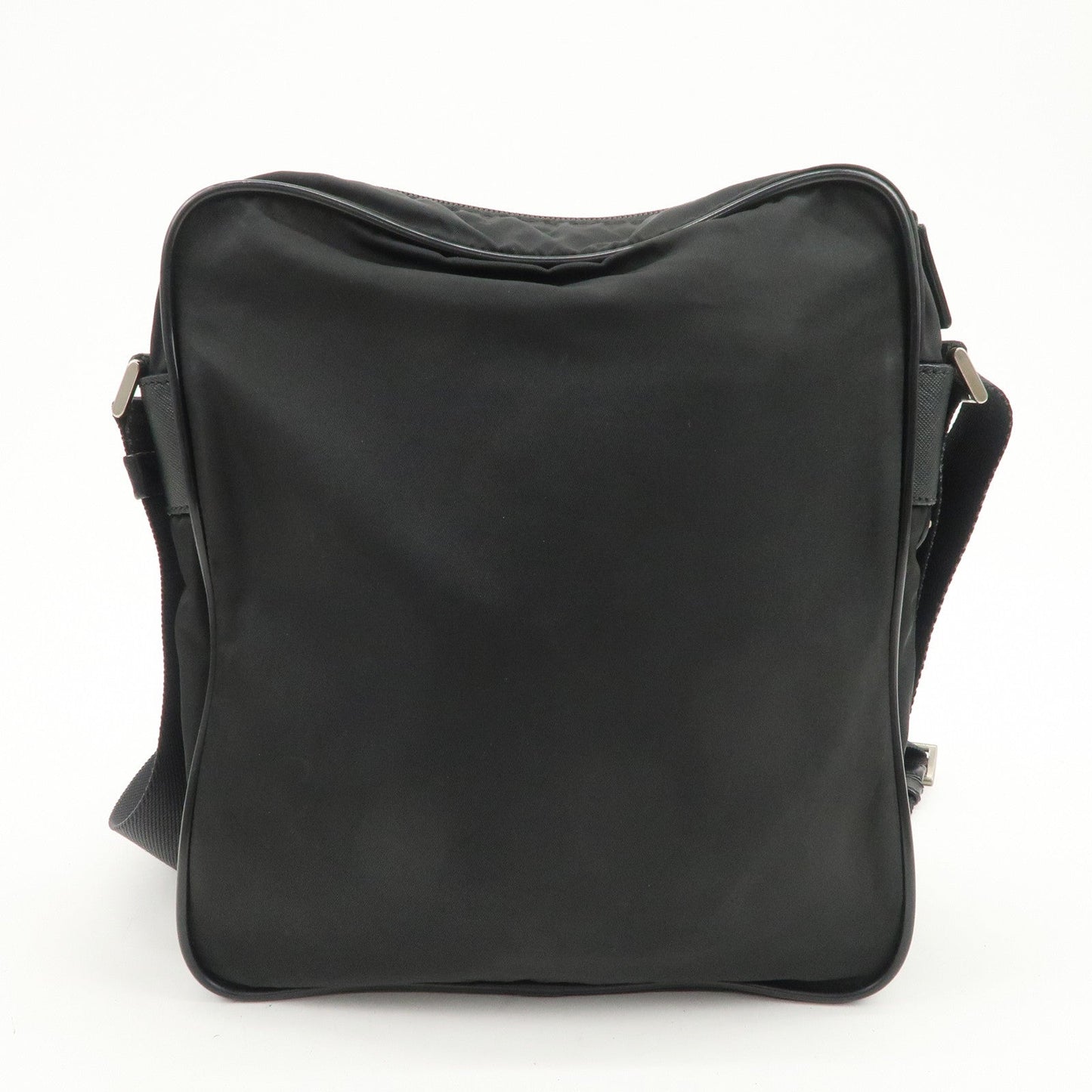 Prada Logo Nylon Leather Shoulder Bag Crossbody Bag Black BT0421【Pre-order】