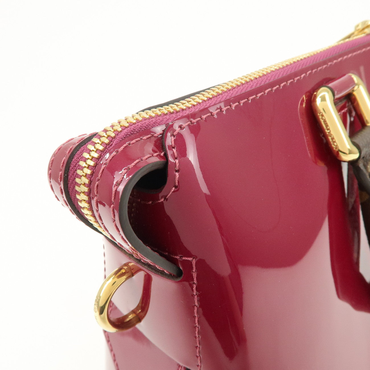 Louis Vuitton Vernis Monogram Tote Miroir 2Way Bag Magenta M54640【Pre-order】