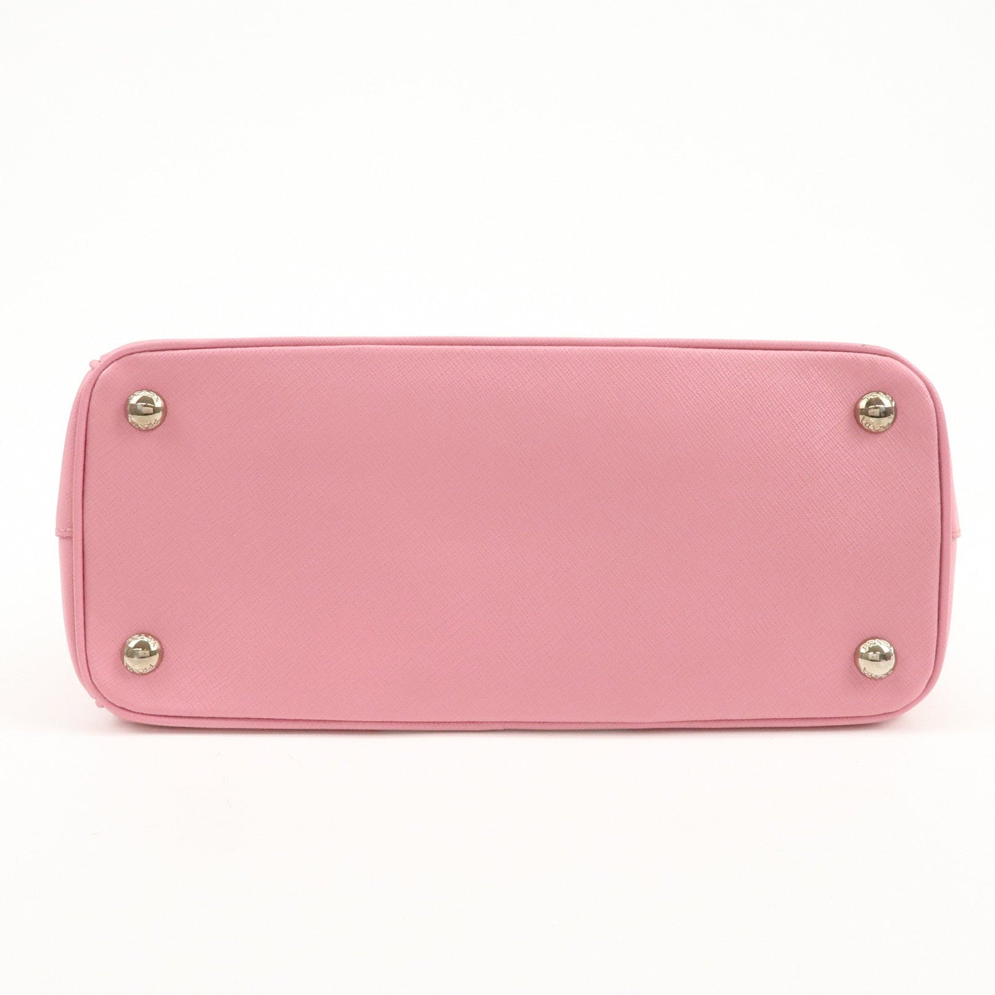 Prada CITY CALF Triangle Logo Saffiano Leather 2Way Bag Pink B2863K【Pre-order】