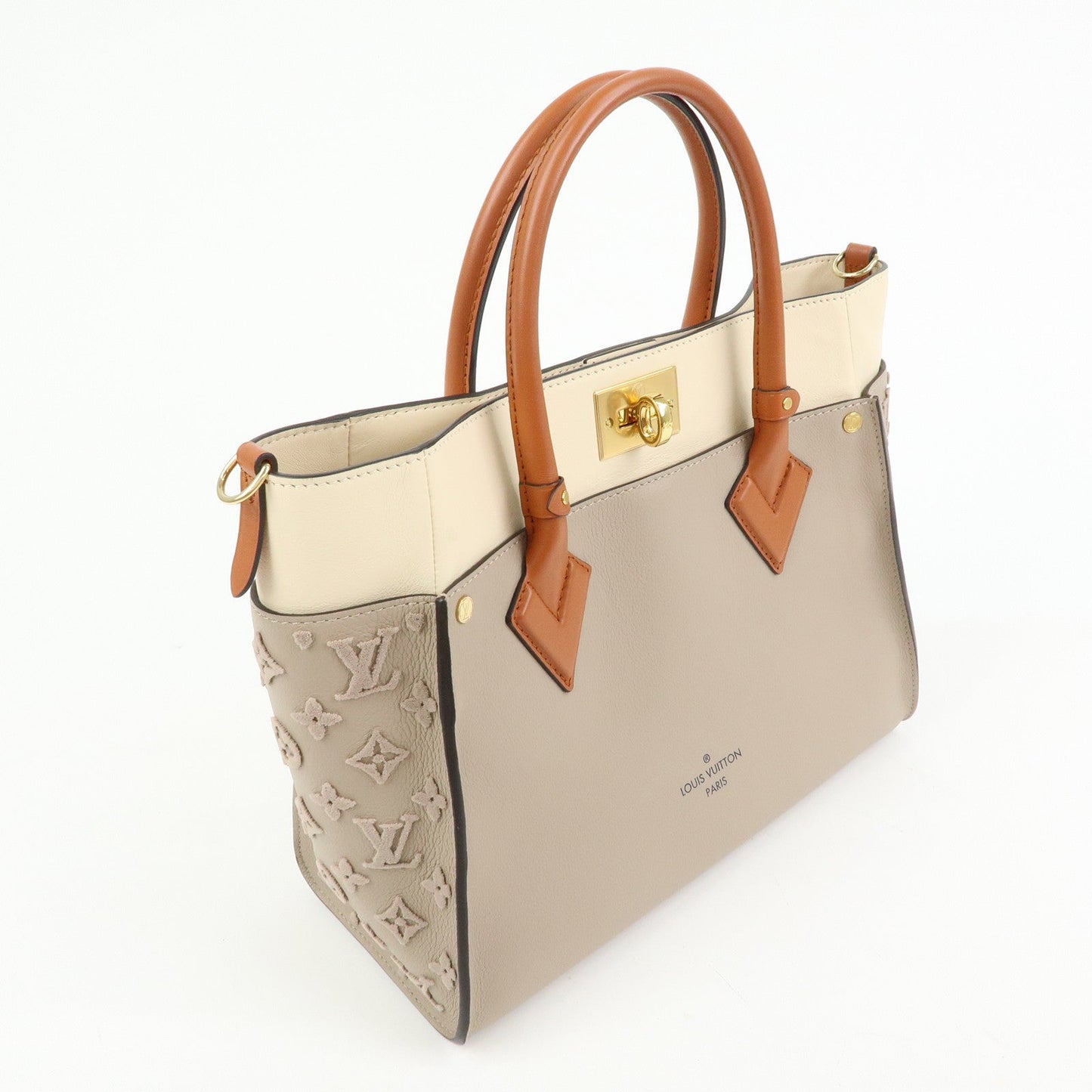 Louis Vuitton Monogram Tuffetage On My Side MM 2Way Bag M53825【Pre-order】