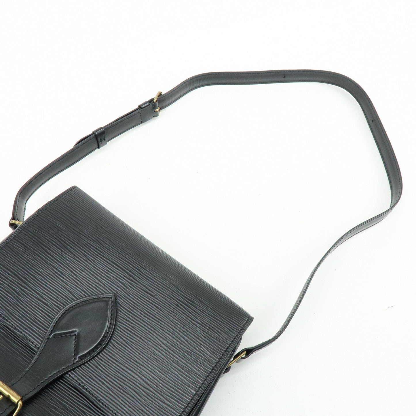 Louis Vuitton Epi Cartouchiere Shoulder Crossbody Bag Noir M52242【Pre-order】