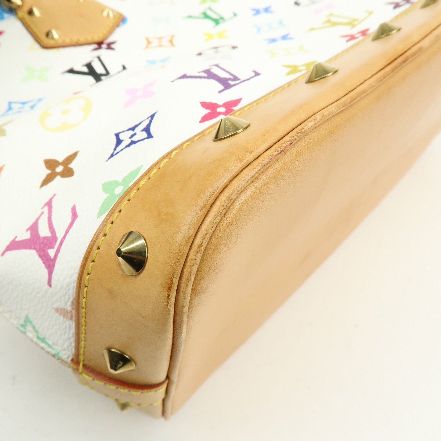 Louis Vuitton Monogram Multicolor Alma PM Hand Bag Blanc M92647【Pre-order】