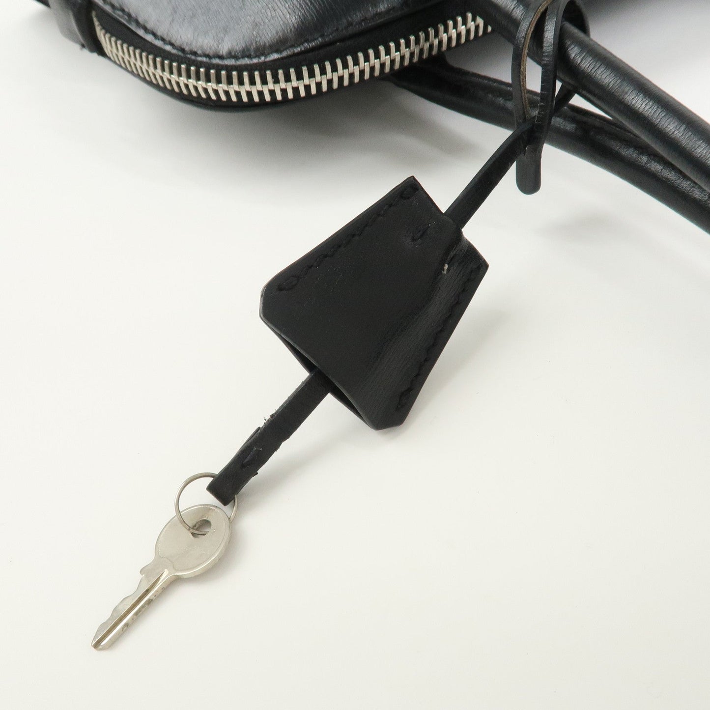 Prada Triangle Logo Nylon Leather Shoulder Bag Hand Bag Black【Pre-order】