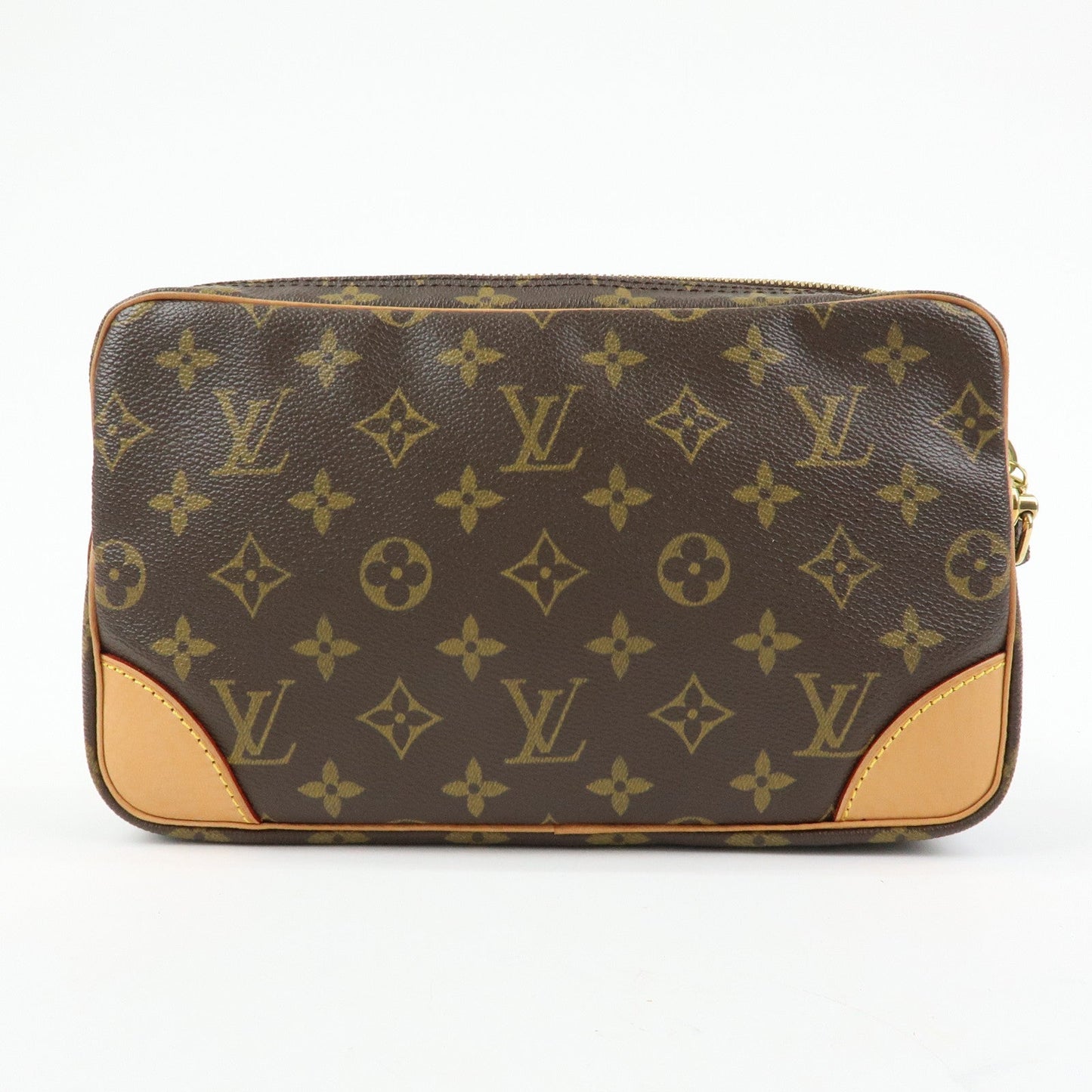 Louis Vuitton Monogram Marly Dragonne GM Clutch Bag Brown M51825【Pre-order】